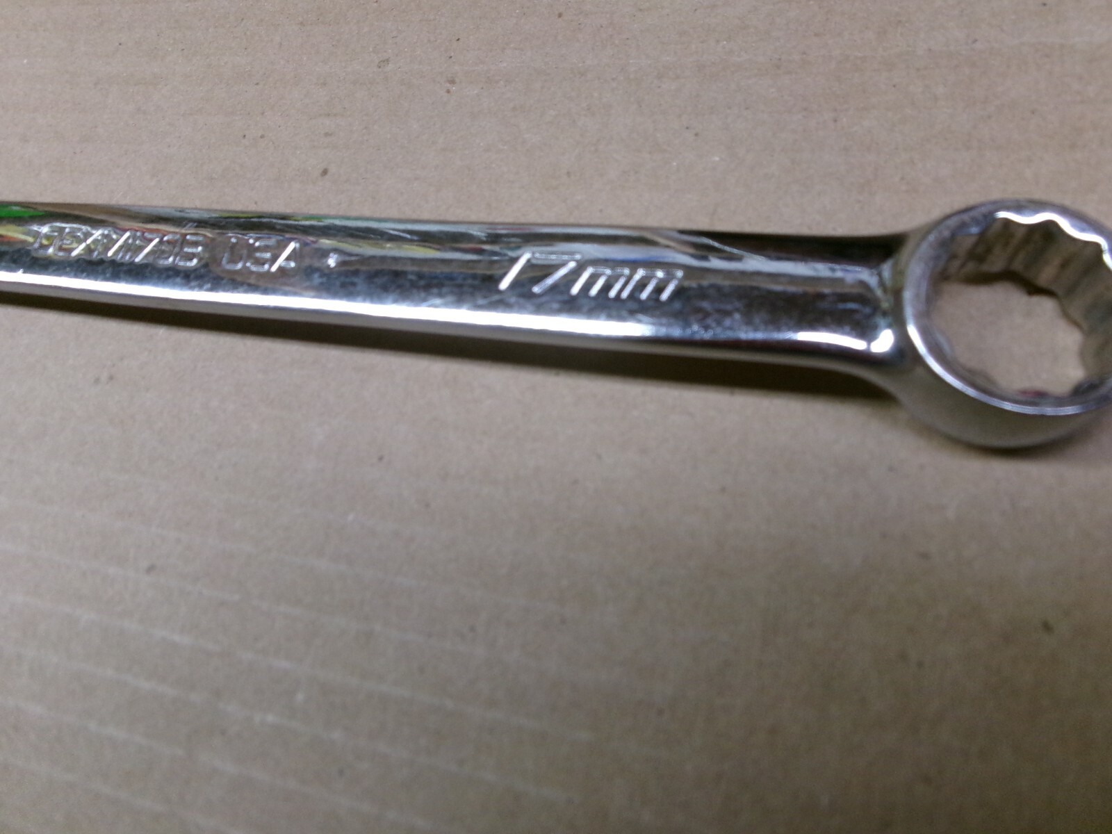 Snap-on USA 17 MM 12-Point Combination Wrench No OEXM170B