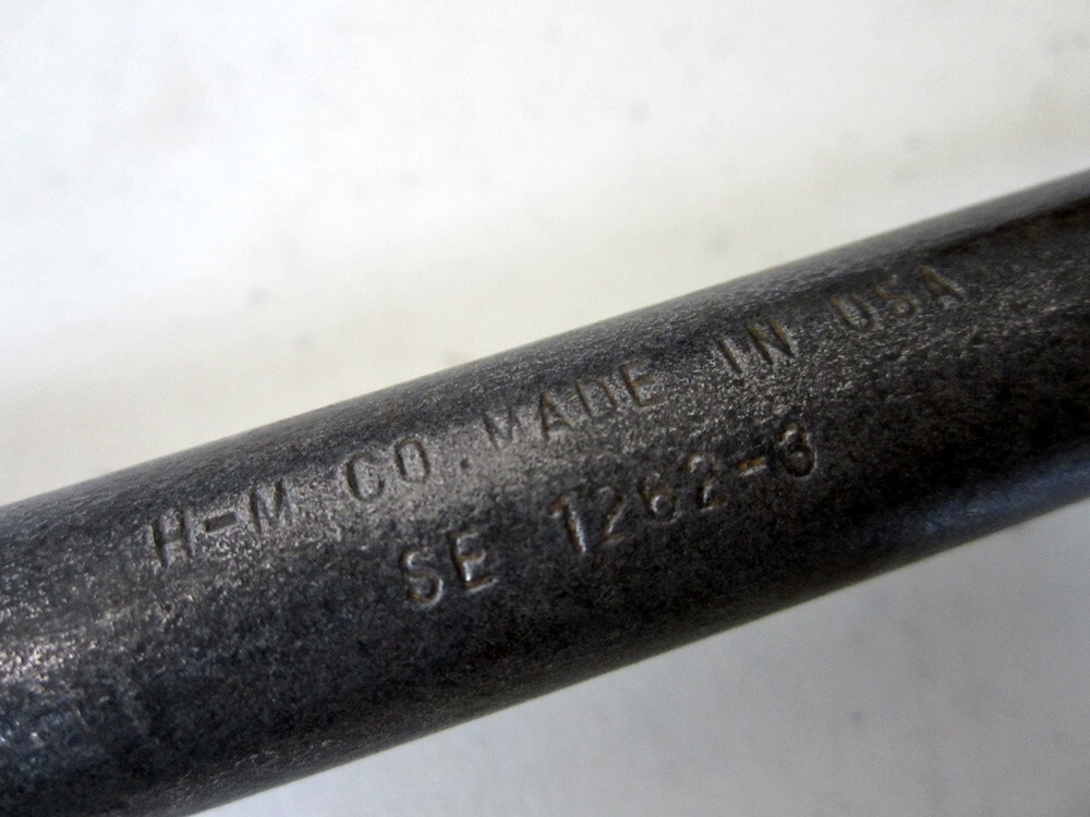 Vintage H-M Co. 1-1/4″ Box End Wrench SE-1262-3 X2330 Hinkley-Meyers Made in USA