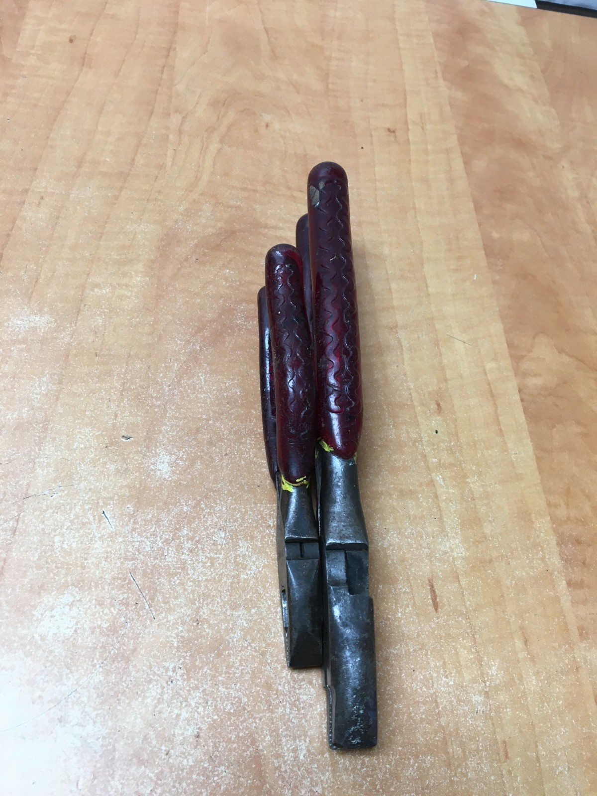 Vintage M. Klein & Sons Tool Logo Lineman Pliers 9″ 6″ 201-8NE 201-6NE USA