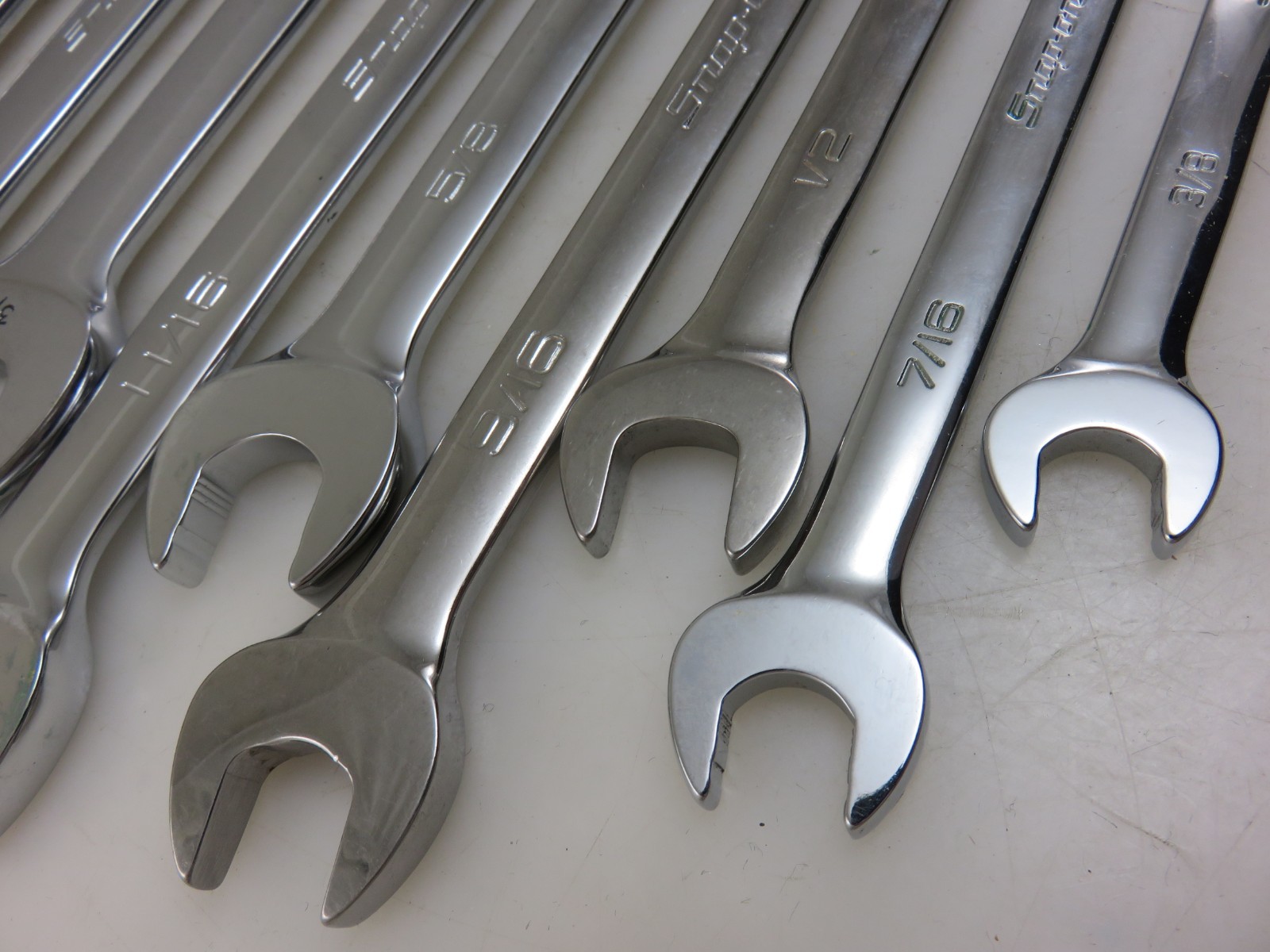 Snap-On OEX & SOEX Series Combination Wrench 11pc Set 3/8″-1″ 12pt *MIXED SET*