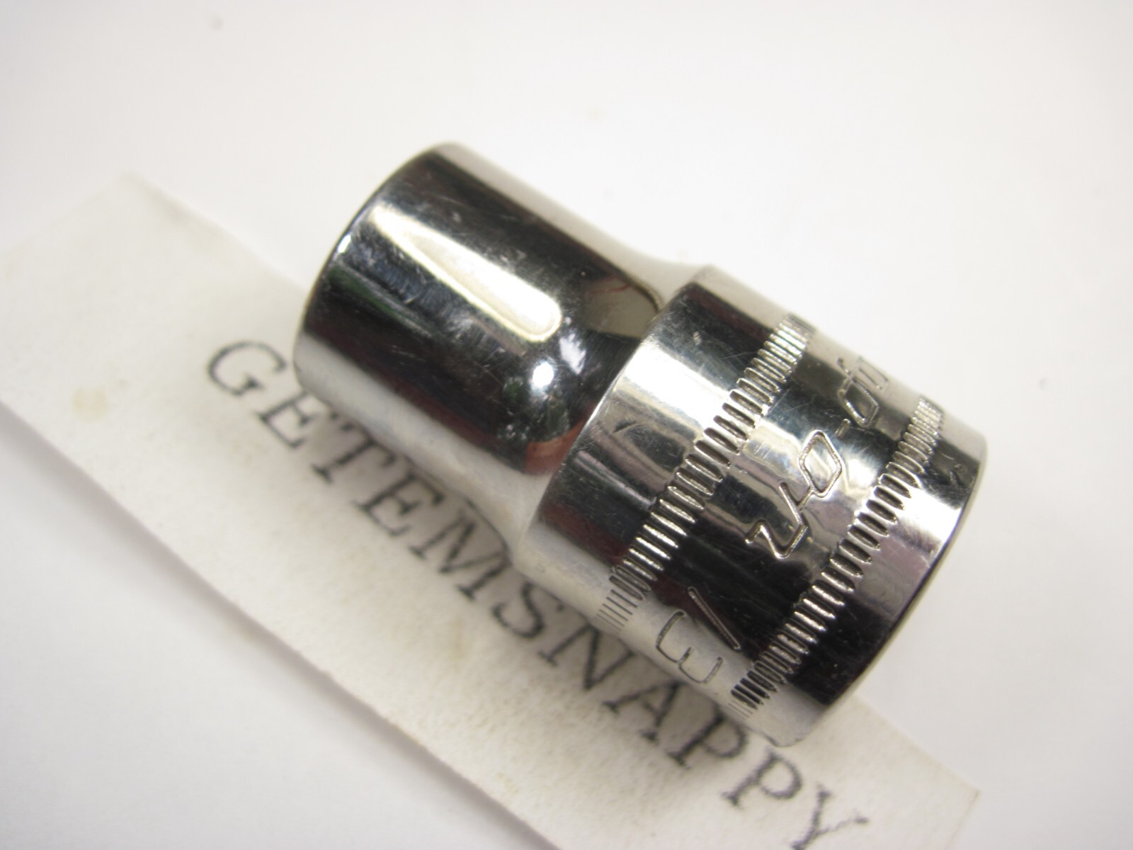 Snap On 1/2″ Drive 13mm Shallow 12pt Metric Socket SWM131A NICE