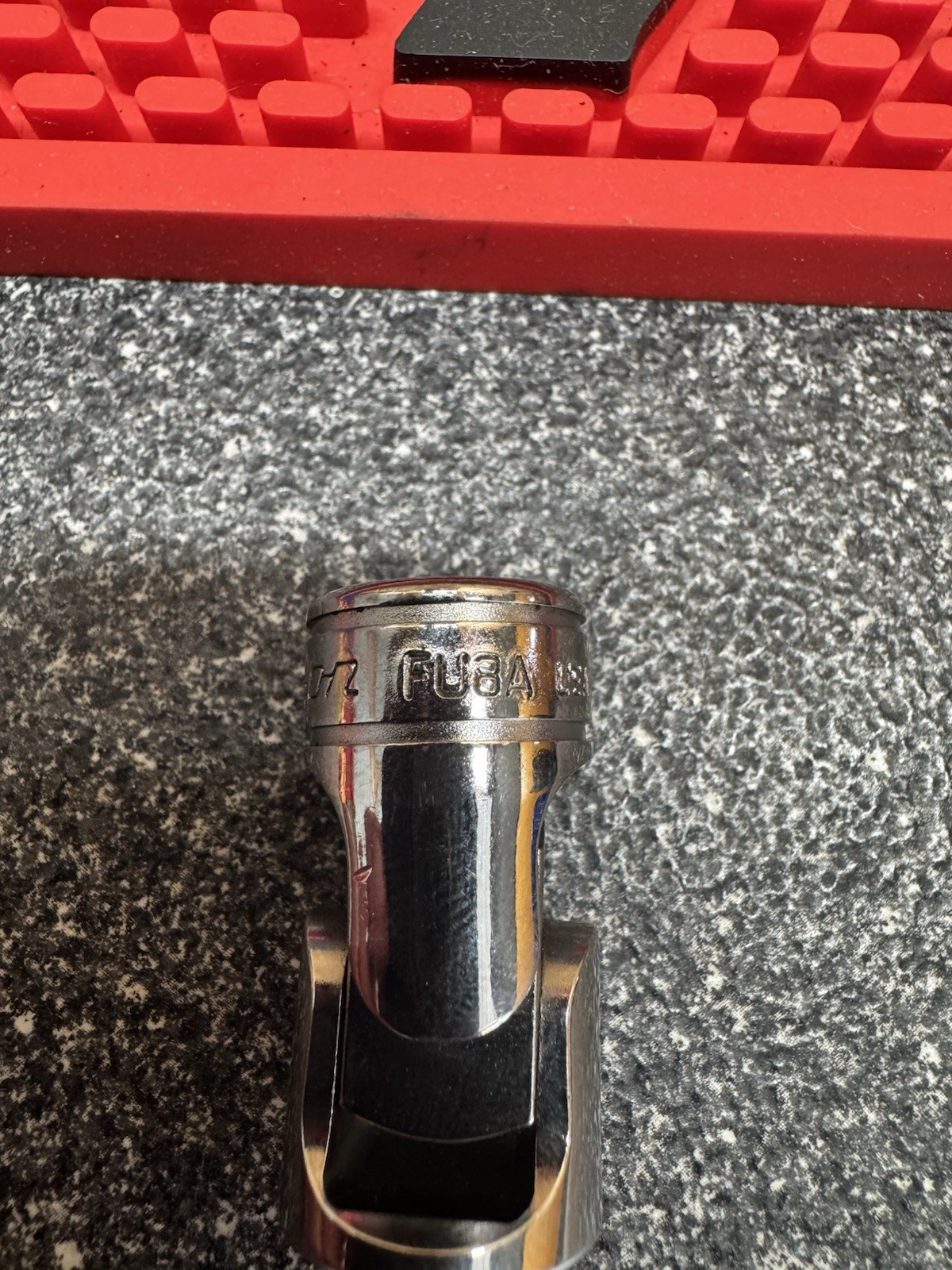 Snap-on Tools USA NEW 3/8″ Drive Universal Chrome Swivel Socket Extension FU8A