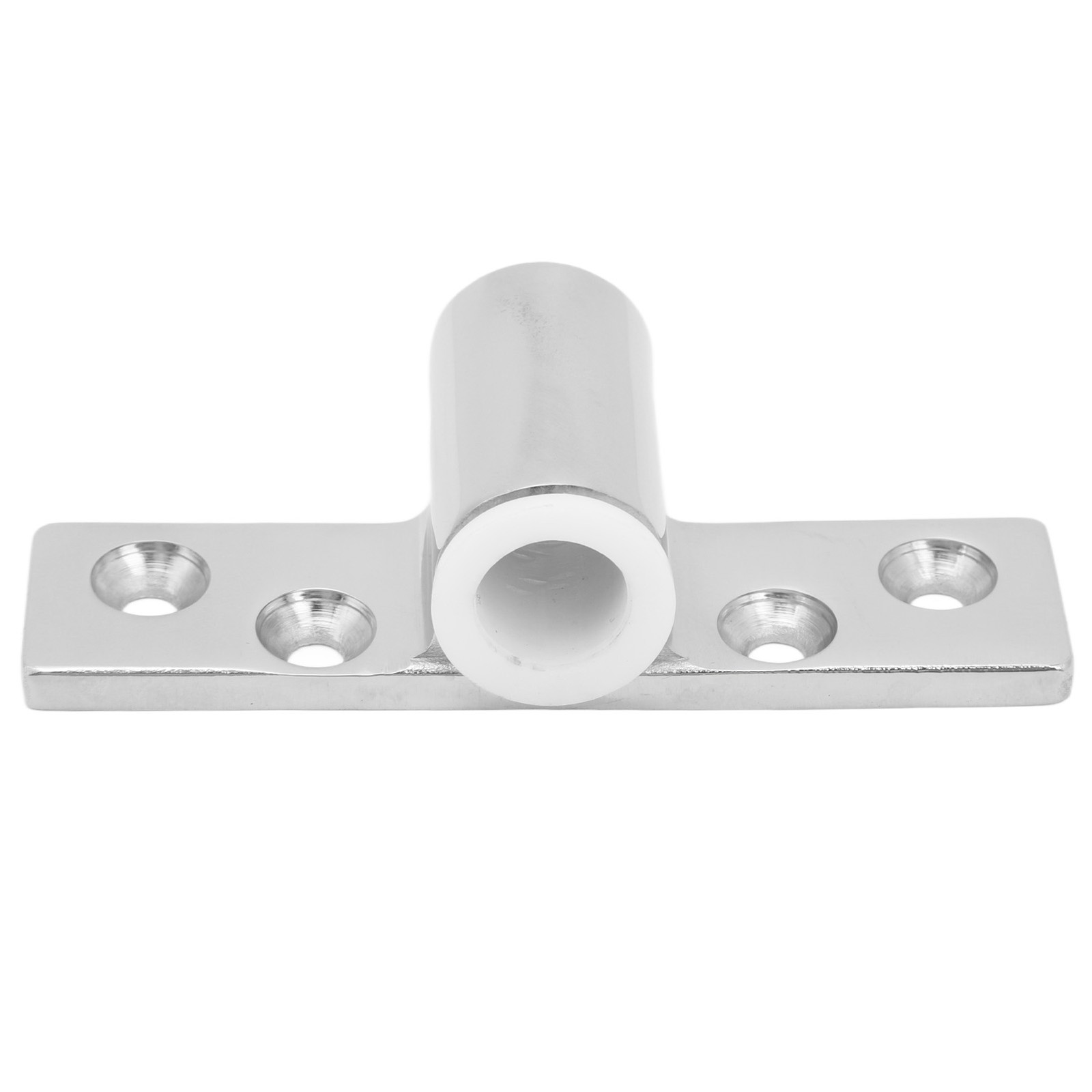 Car 1/2in Stainless Steel Oarlock Socket Mirror Polish Finish Side Mount Rowlock