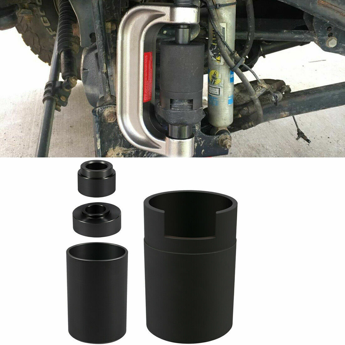 For Jeep Wrangler Renegade Ball Joint Adapter Kit Upper & Lower Press‑Fit USA