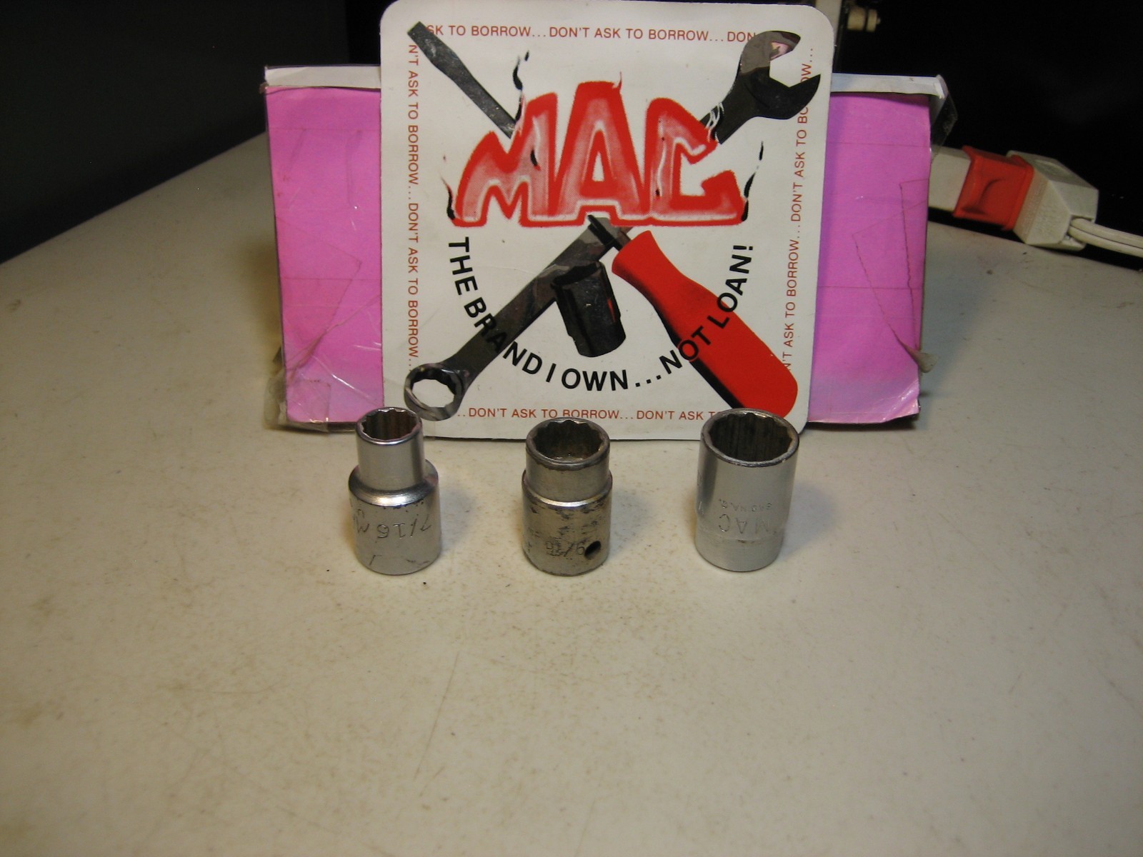 MAC (7/16″, 9/16″, 11/16″) Sockets 12pt 1/2″Dr USA