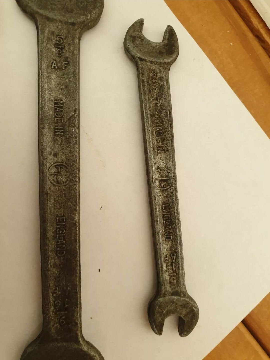 5 x AF Open end Spanners | Good used – See photos
