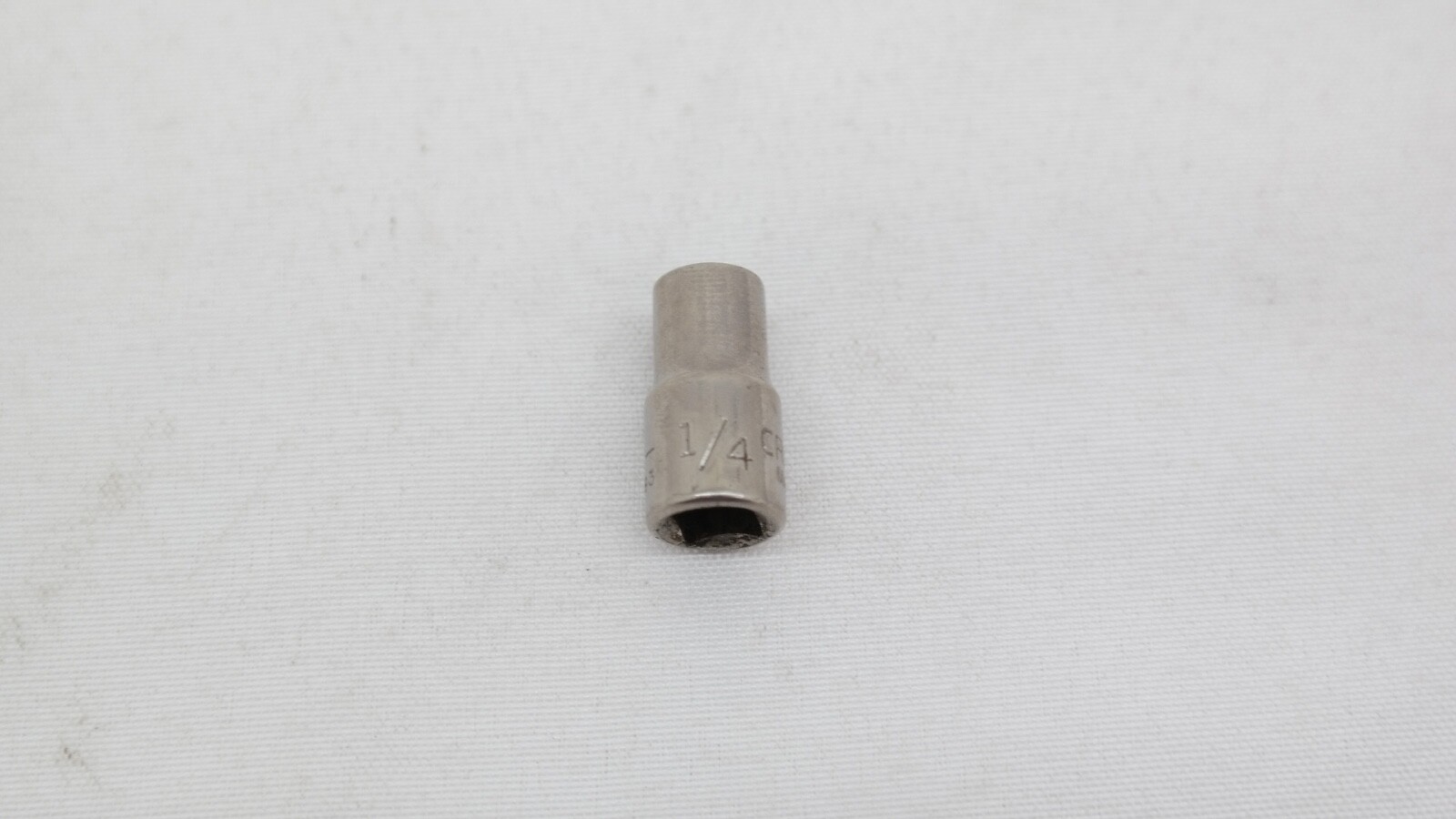 Craftsman 43493 1/4″ SAE 6 Point Socket 1/4″ Drive -G- Series Made in USA Vtg EL