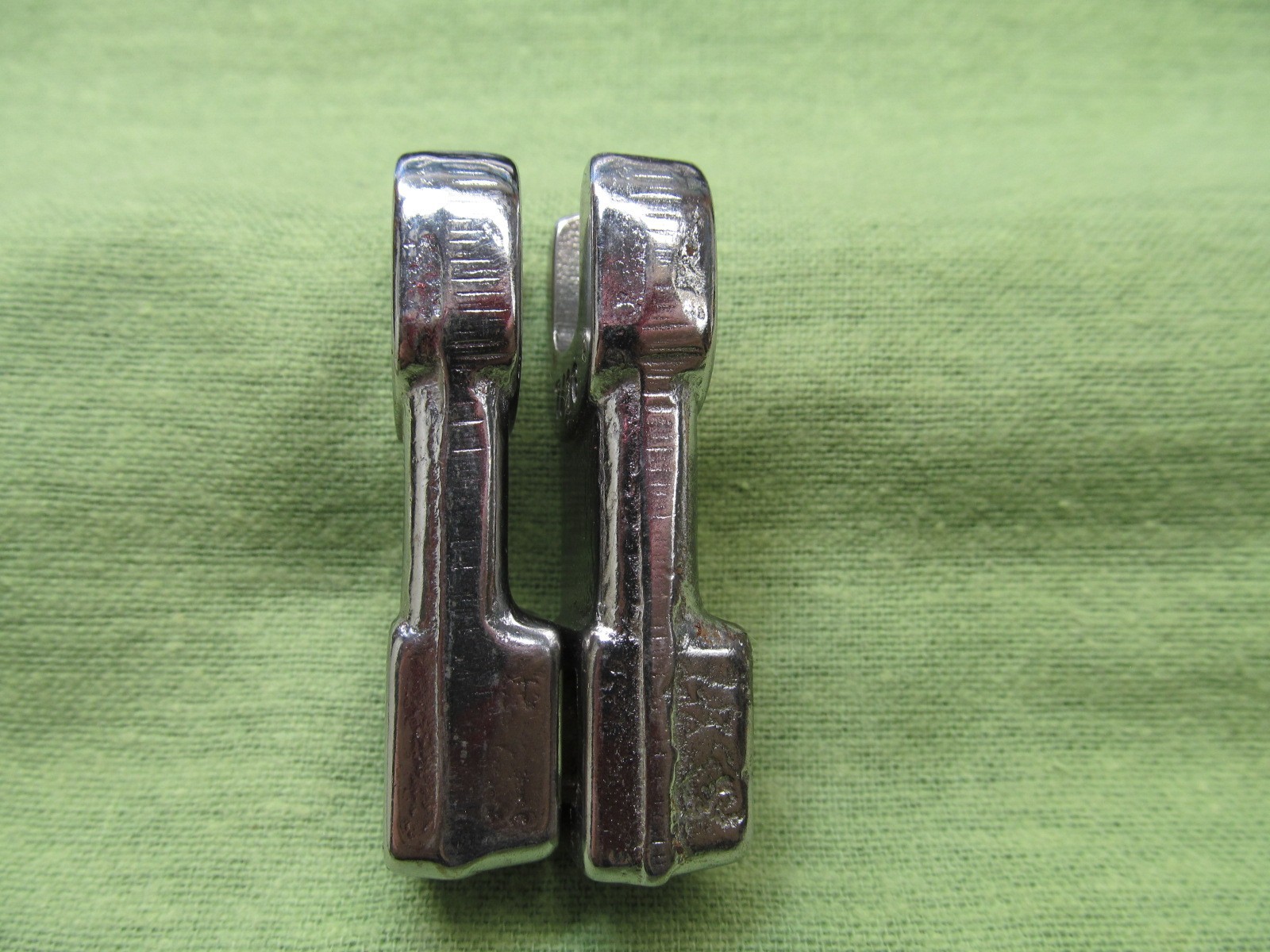 Pair of Vtg. Armstrong USA Crowfoot Wrenches – 3/8″ & 7/16″ – Both 3/8″ Drive