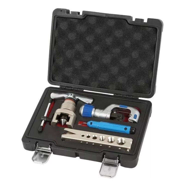 Copper Tube Flaring Tool Kit Imperial Metric High Quality Steel