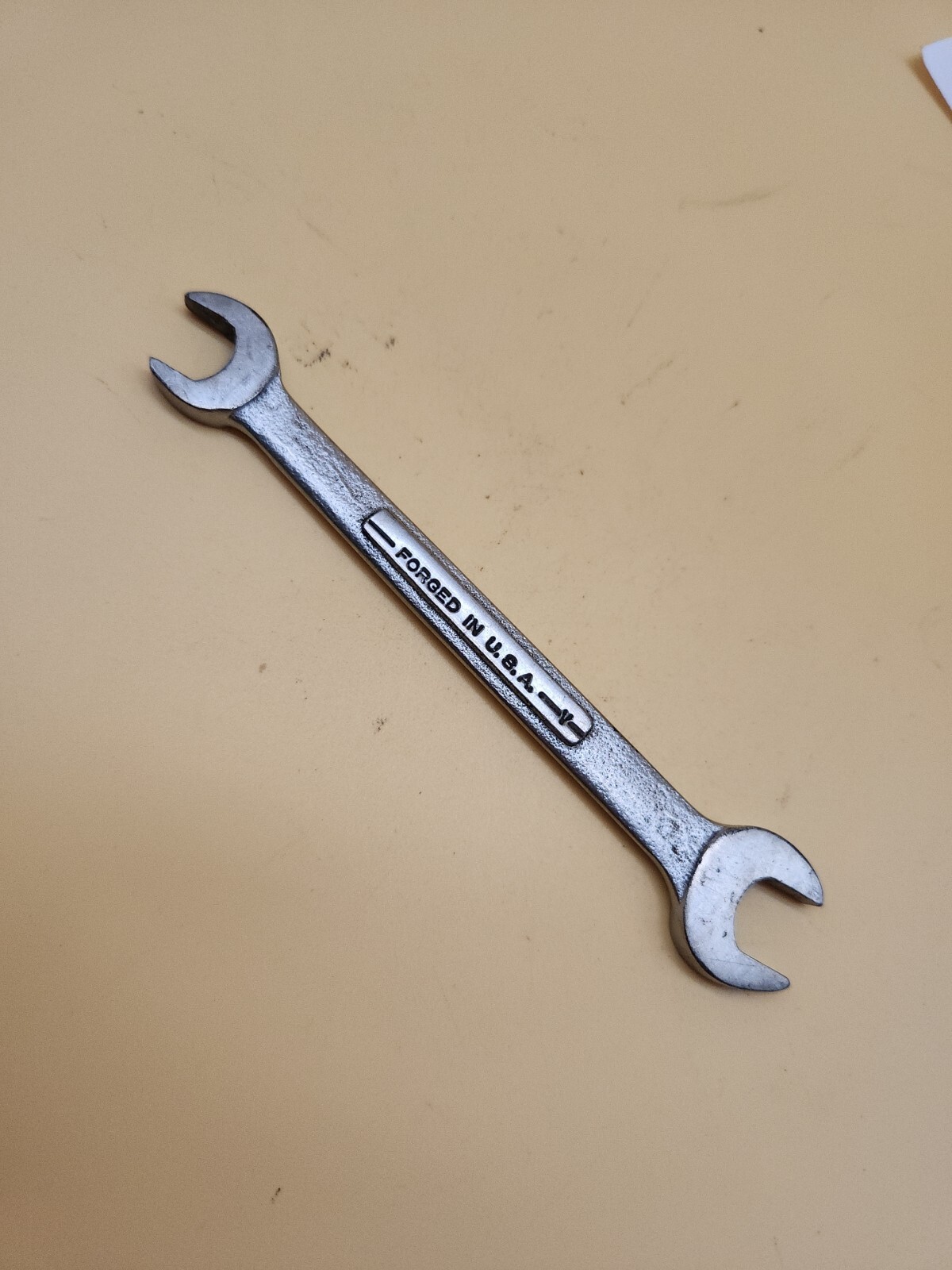 Craftsman Tools Open End Wrench Chrome Plated Alloy Steel 10mm x 11 mm