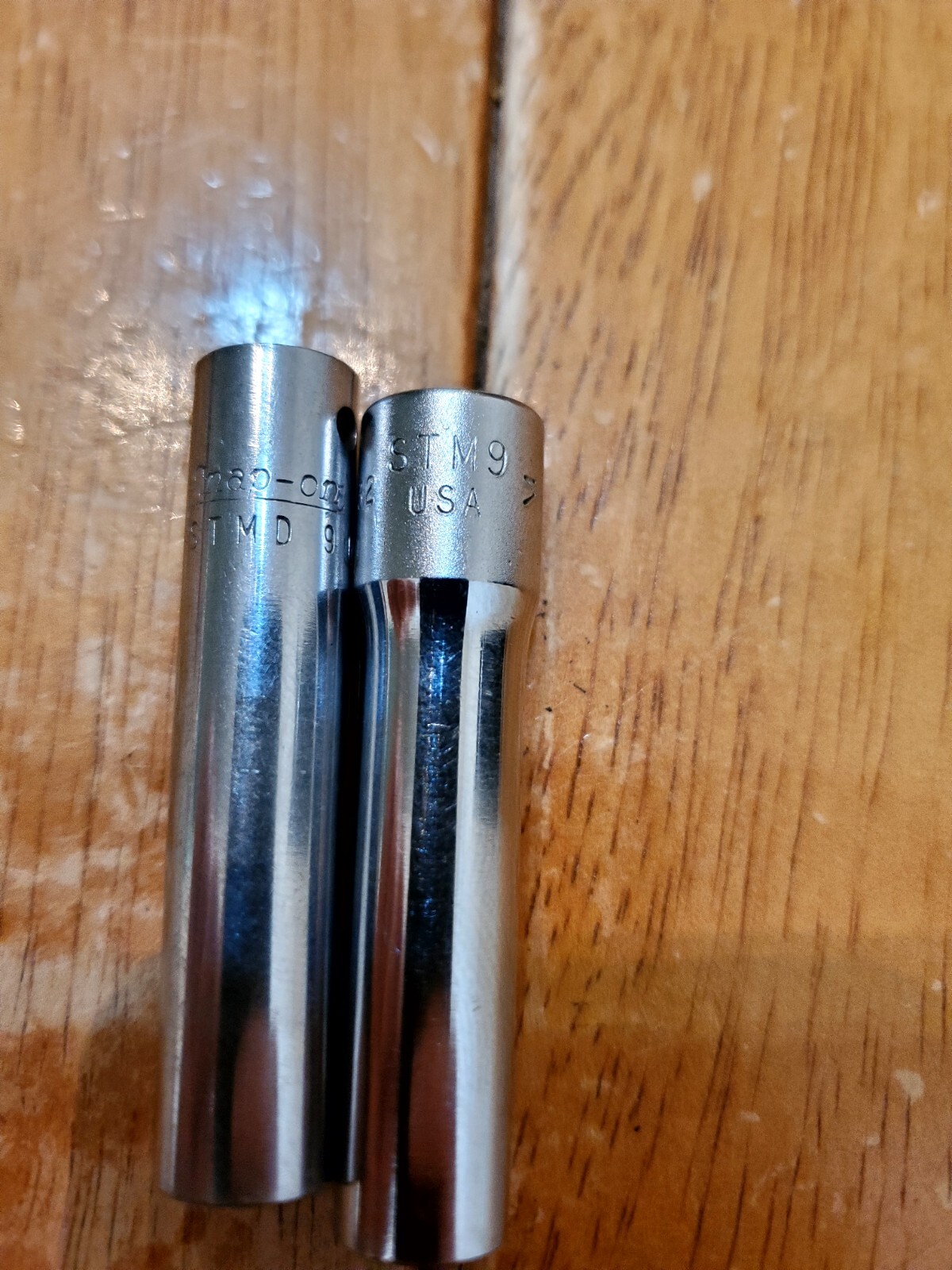 Snap On 1/4 Drive 9/32 6&12PT Deep Sockets Lot Of 2