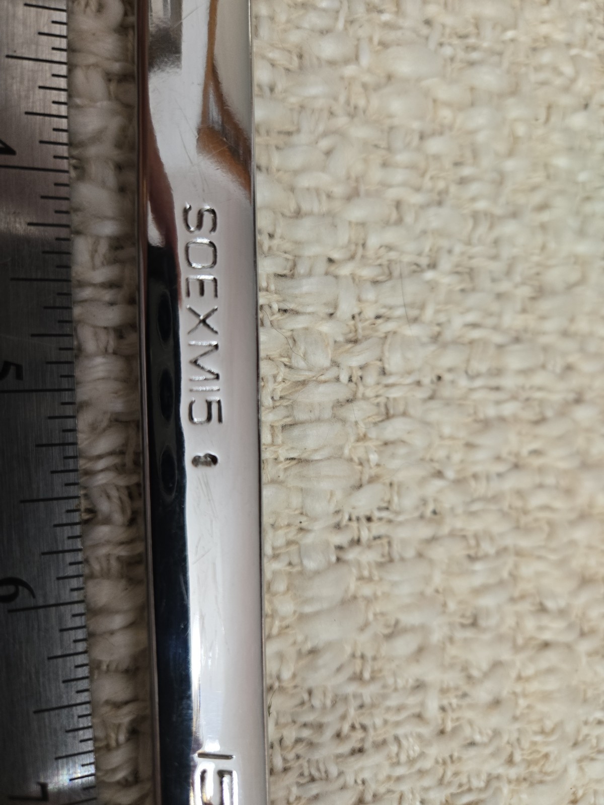 Snap-On Tools 15mm Metric Flank Drive PLUS 12pt Wrench SOEXM15 USA