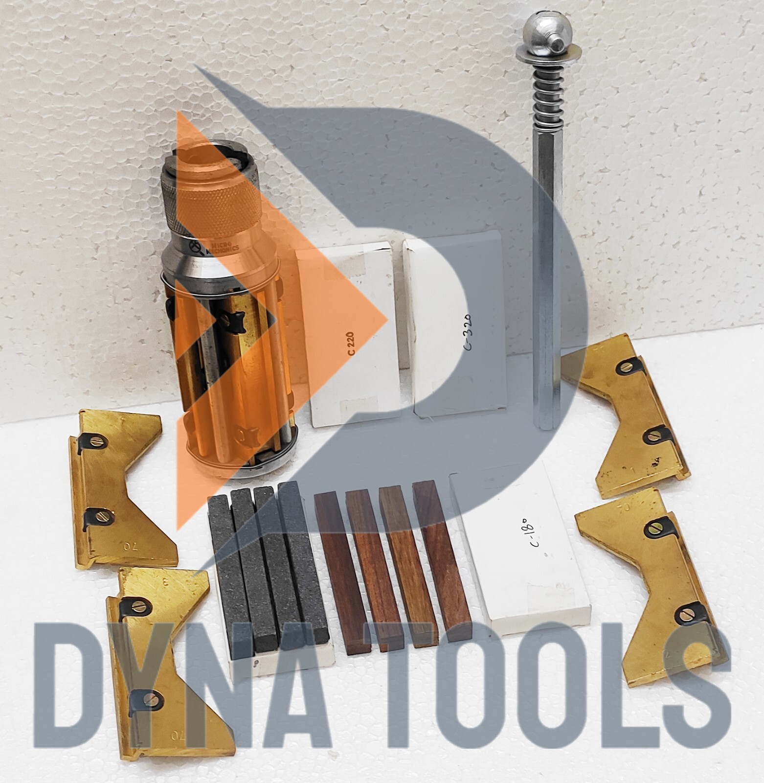 CYLINDER ENGINE HONE KIT + 4x SET STONES + 1 SET CURED WOODEN BLOCKS – ALL SIZES