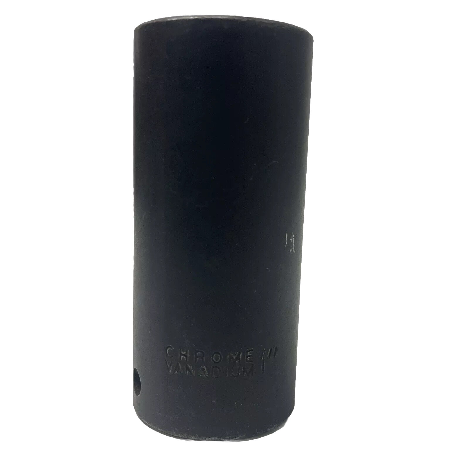 1″ black impact socket – 1/2″ drive black chrome vanadium