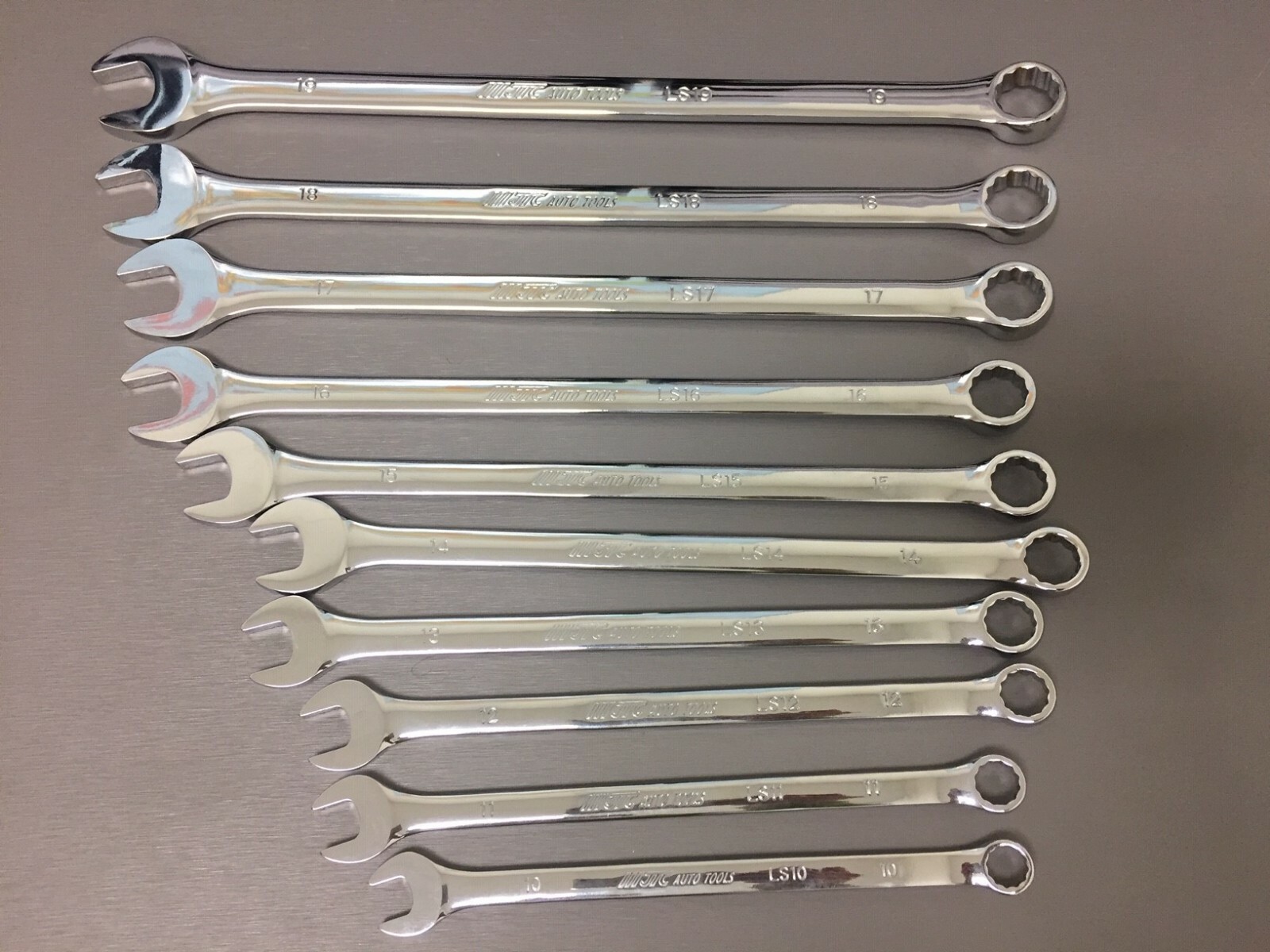 JTC 10PCS EXTRA LONG WRENCH 10 11 12 13 14 15 16 17 18 19MM,JTC K6104