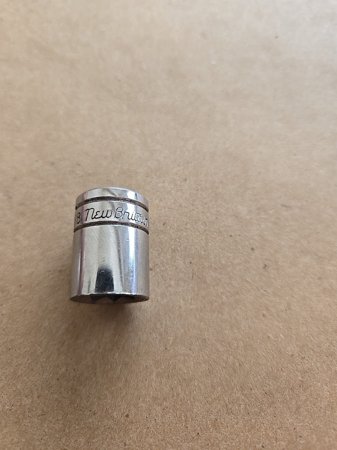 New Britain Tools 3/8″ Drive 3/8″ 8PT SAE Chrome Double Square Socket NB812