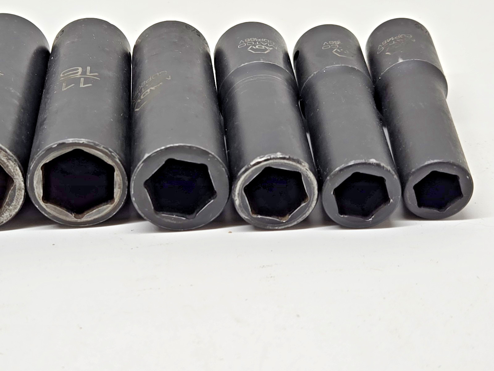 Matco Tools ADV 11 Piece SAE 1/2” Drive Deep Impact Socket Set