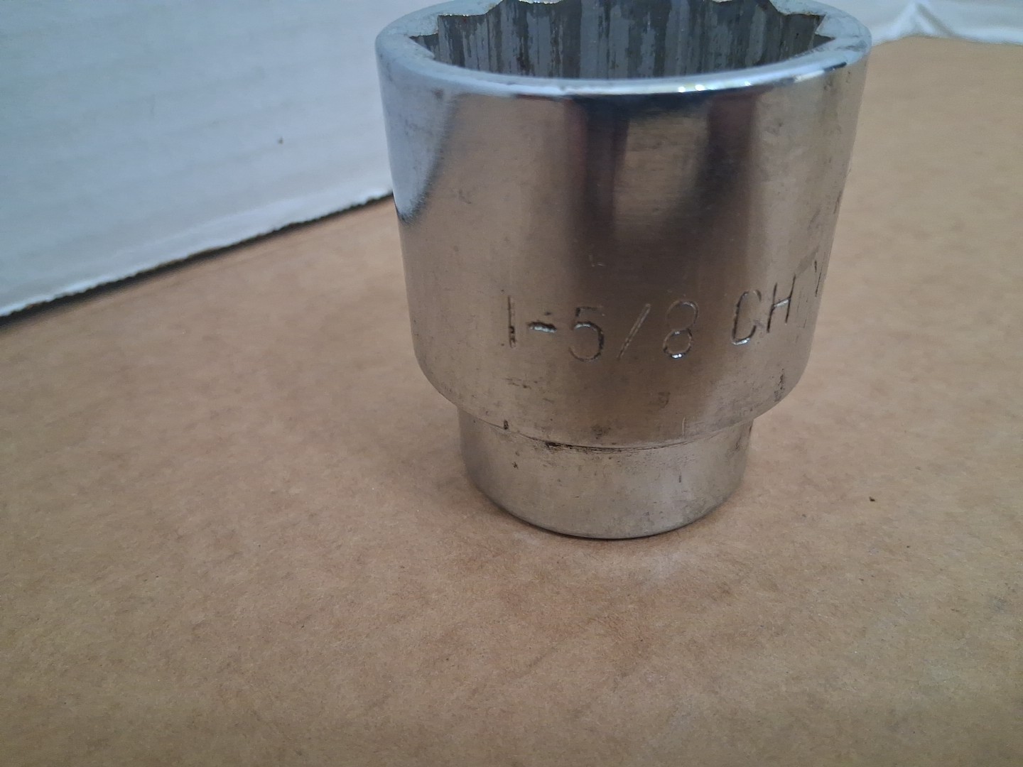 P – F 1-5/8 Socket 3/4” Drive 12 Point Made In China Tool, Socket, GARAGE