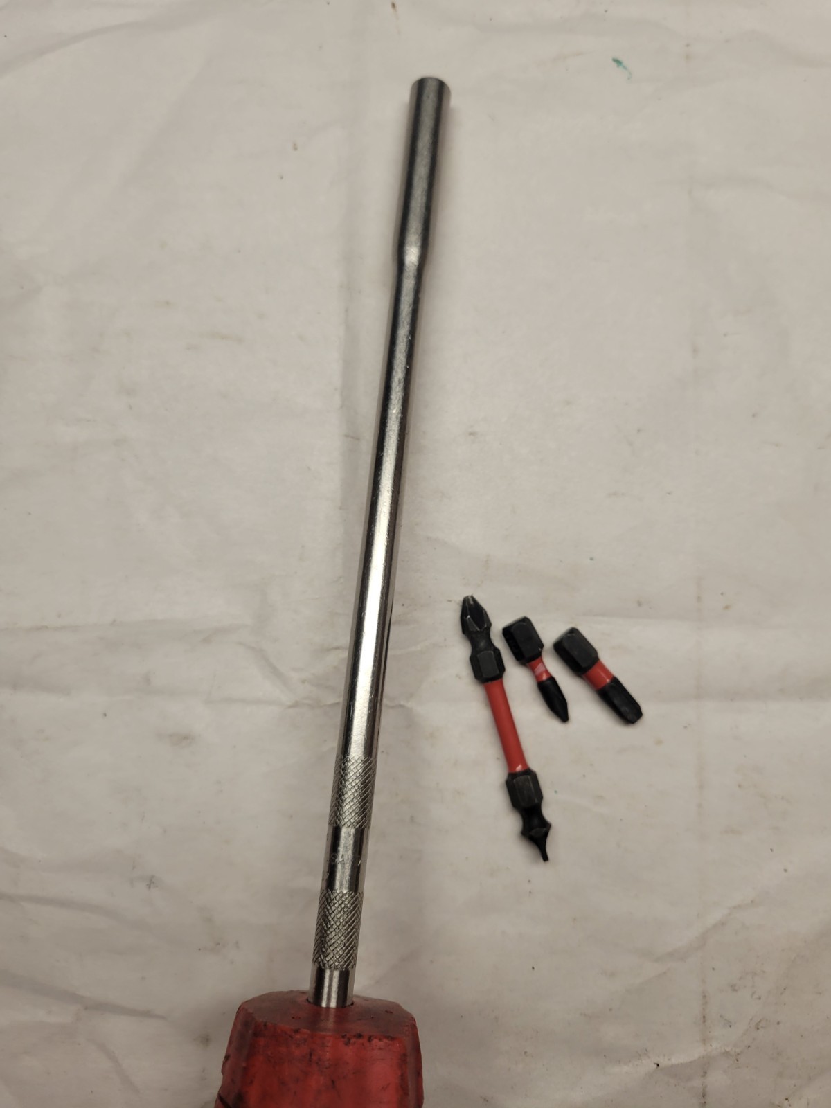 Snap-on Soft Grip Ratcheting Screwdriver SGDMRC4-80 USA Used/Includes 3 Bits