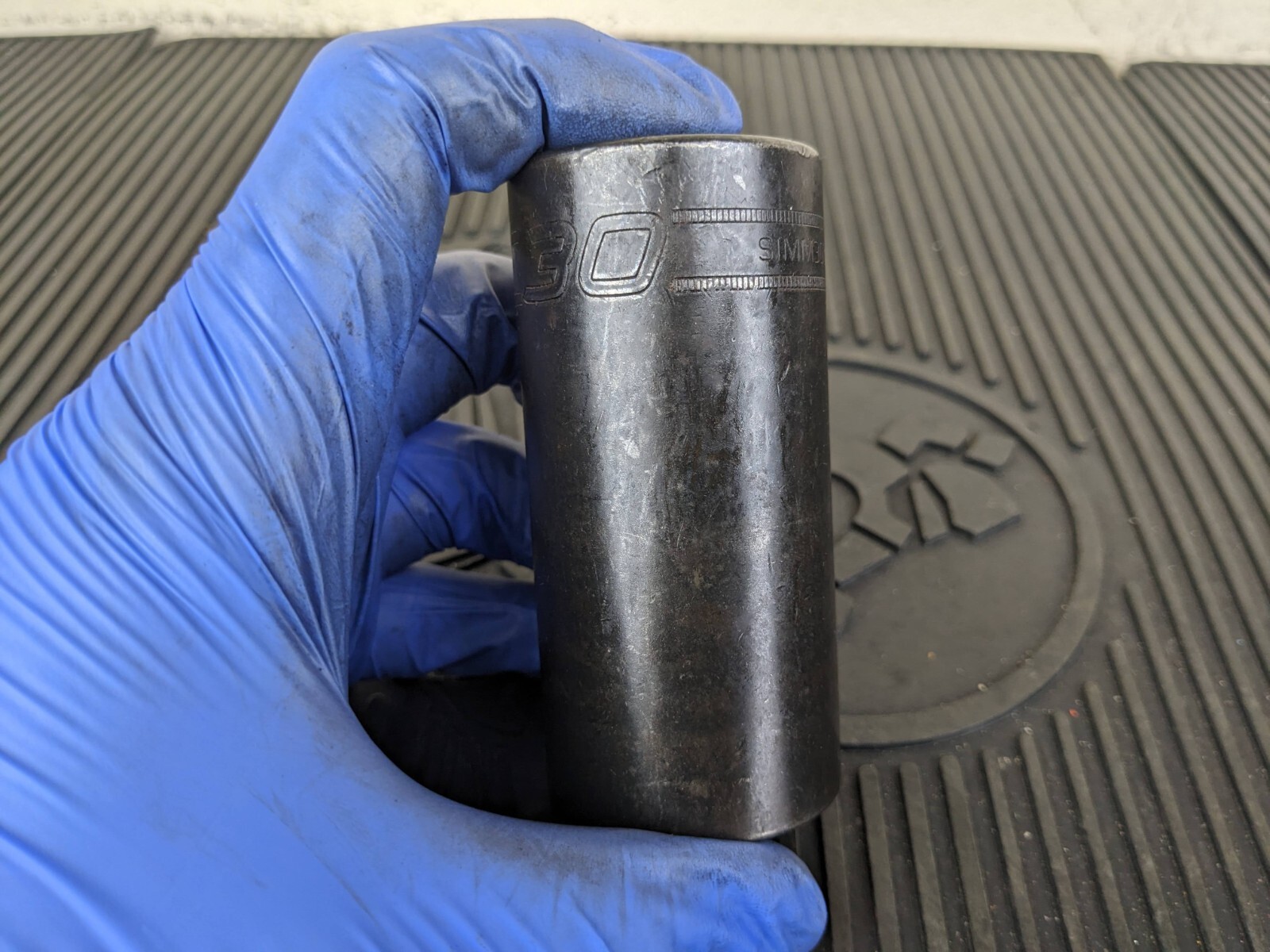 #bg910 Snap-on NEW SIMM300 USA 1/2″ Drive 6 Point 30mm Deep Impact Socket USA