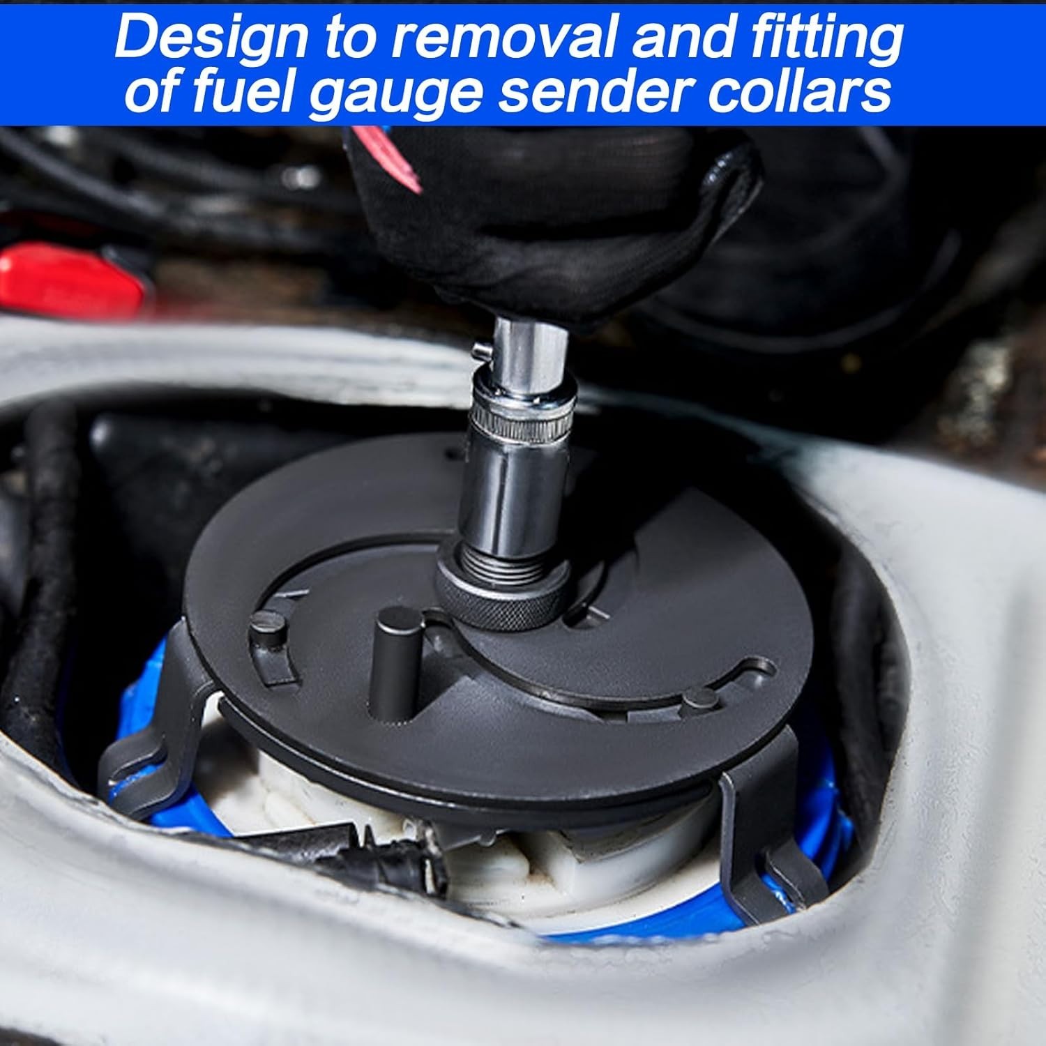 Adjustable 3 Jaw Car Fuel Tank Lid Removal Tool – Fuel Pump Collar tool