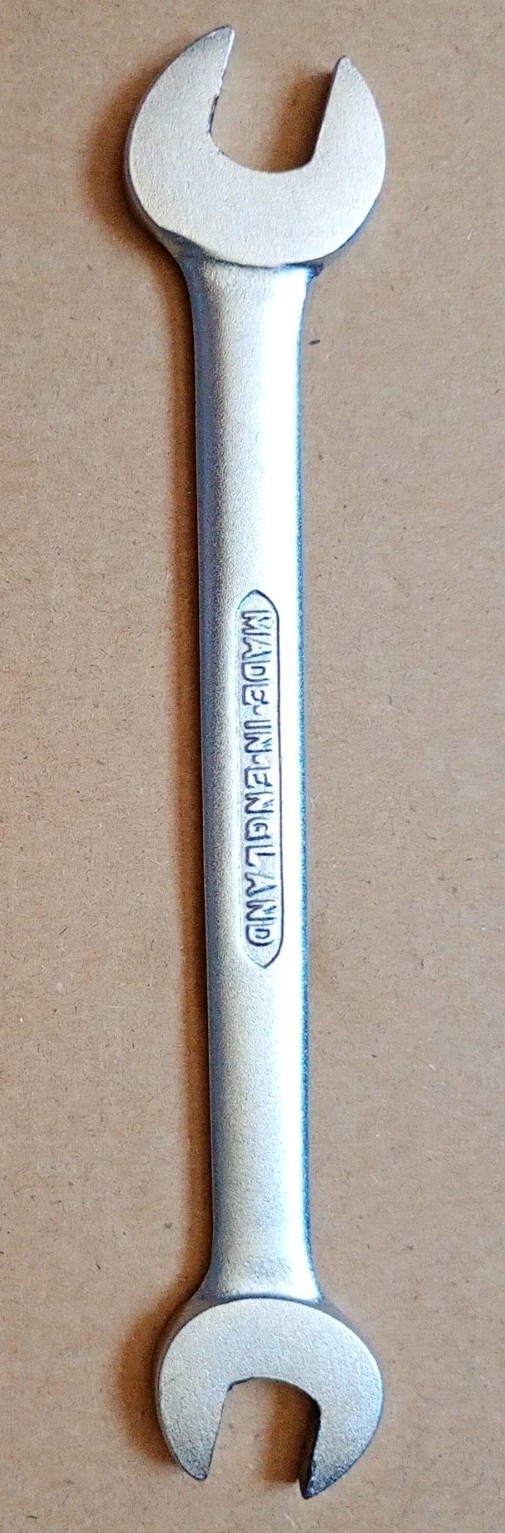 Bedford Vanadium Open Ended Spanners x 8 • Metric Sizes: 6/7mm – 10mm to 22mm