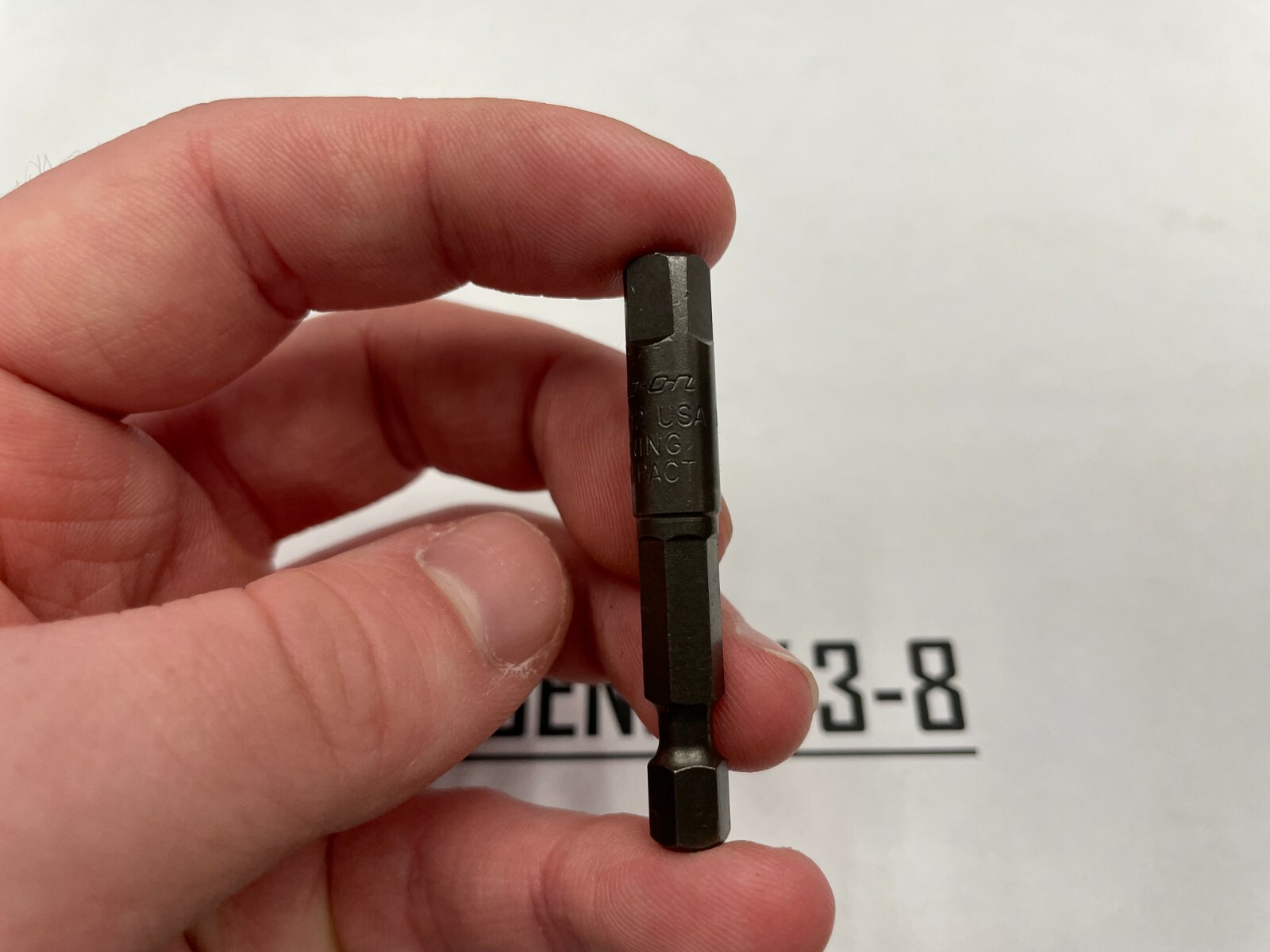 Snap-on Tools USA NEW 1/4″ Hex-To-1/4″ Square 2″ Long Drive Adapter GMB3042