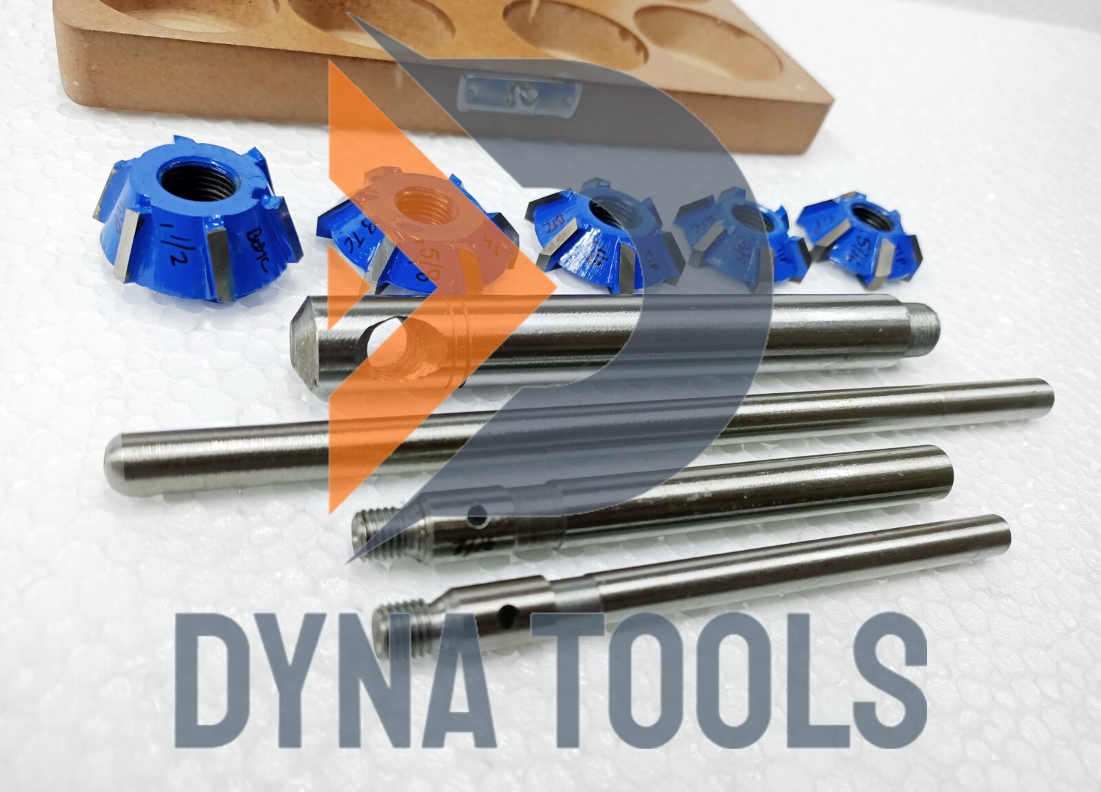 Carbide Tipped Valve Seat Face Cutter Set Of 5 Pcs Kit Pieces Cutters Tip