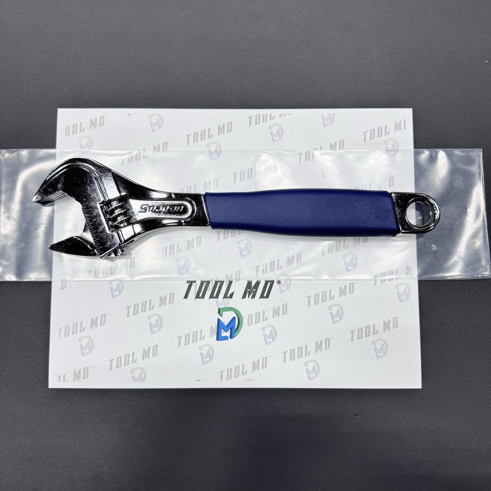 Snap-on Tools NEW 12″ POWER BLUE Flank Drive PLUS Adjustable Wrench FADH12CMB