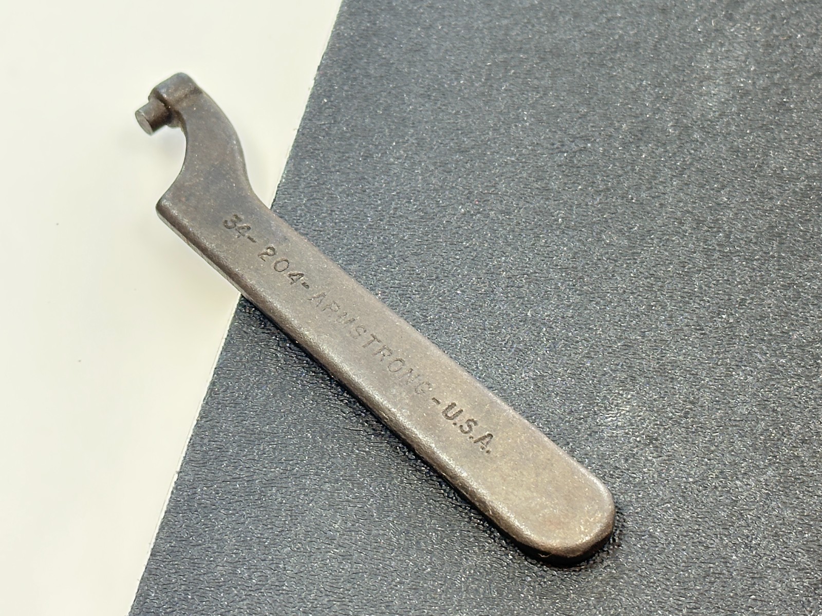 🇺🇸 Armstrong Tools USA 34-204 SAE 1-1/4-Inch Pin Spanner Wrench NOS NEW