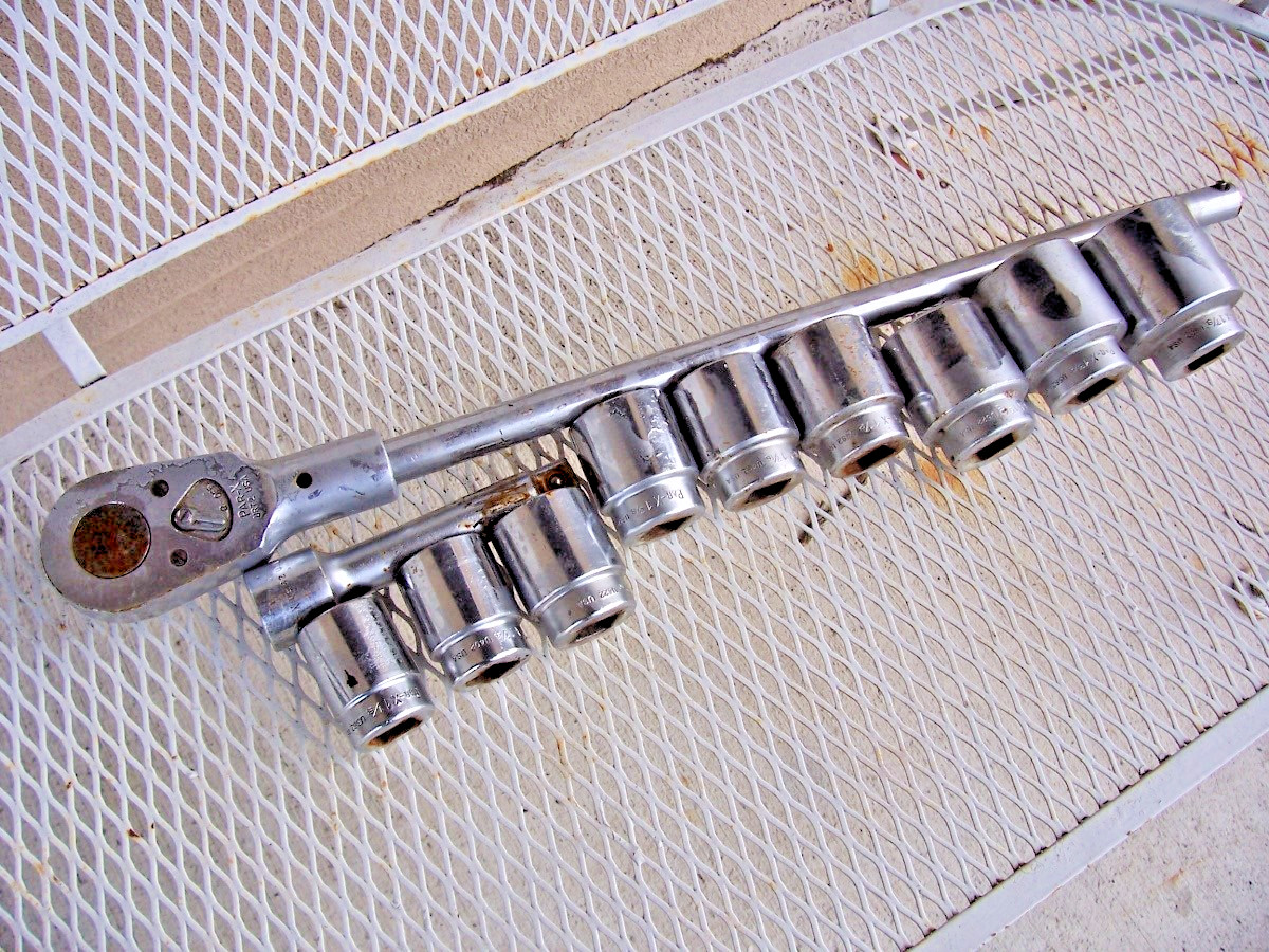 3/4 INCH DRIVE PAR-X SET from SNAP-ON TOOLS!! NICE!! 9 SOCKETS!! 12 PIECES!!