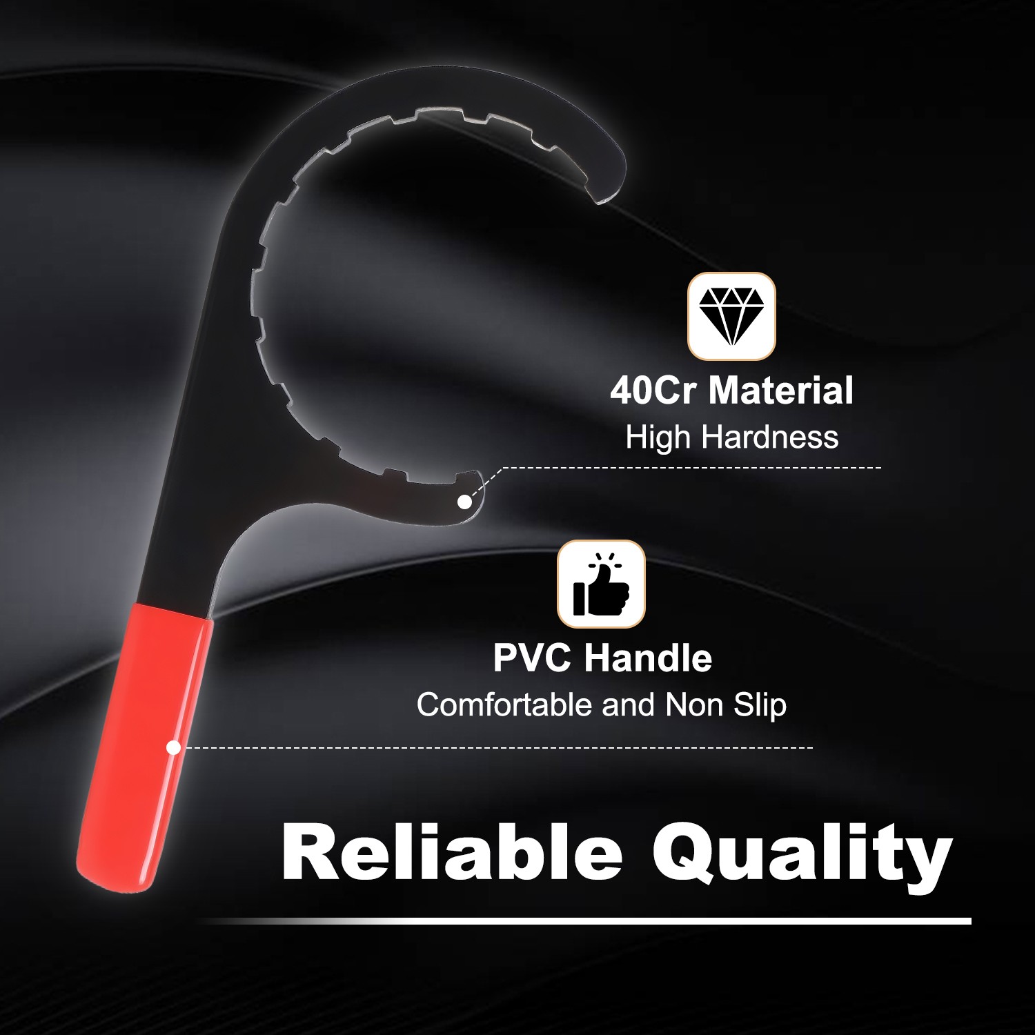Filter Water Separator Wrench (4.6 Inch) for Paccar Kenworth Peterbilt & Cummins