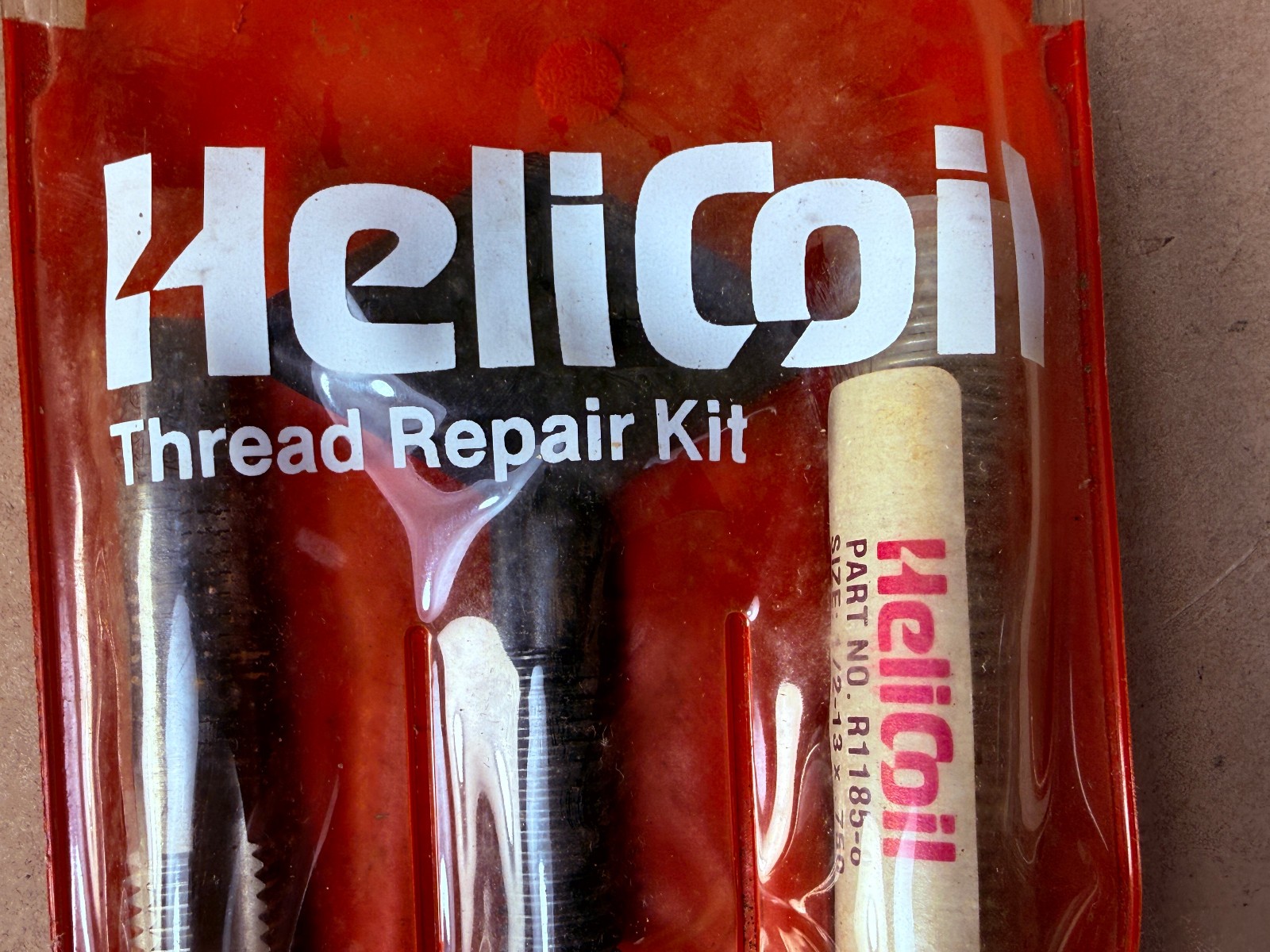 1/2-13 Helicoil USA Thread Repair Kit 6 Inserts Part 5521-8 – New Old Stock