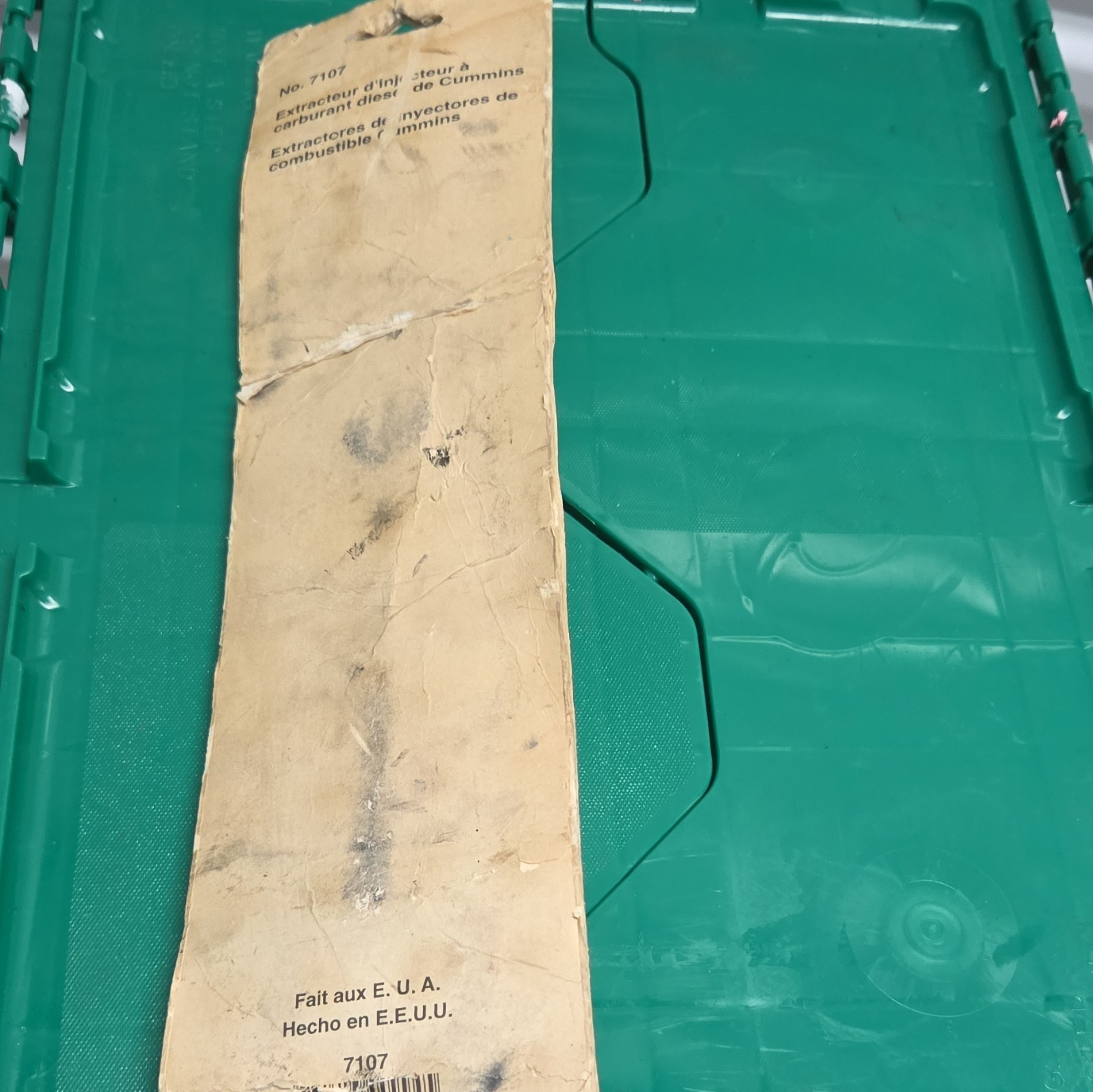 NEW OTC CUMMINS FUEL INJECTOR PULLER STILL WRAPPED IN PACKAGE NO #7107