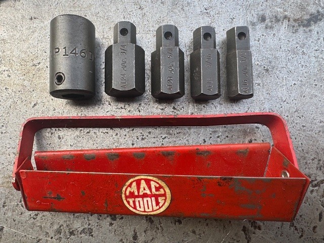 MAC Tools Hex Impact 1/2” Drive Sockets With Tray AI16 AI18 AI20 AI24 VP146D VT8