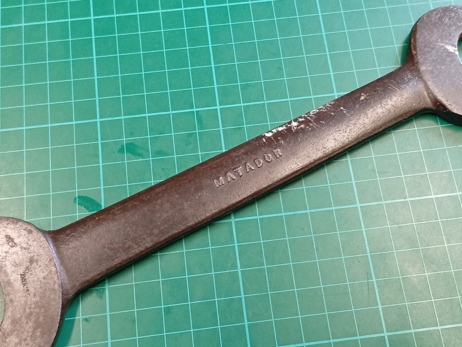 Vintage MATADOR, Super-Chrom 25mm x 28mm Open Ended Spanner