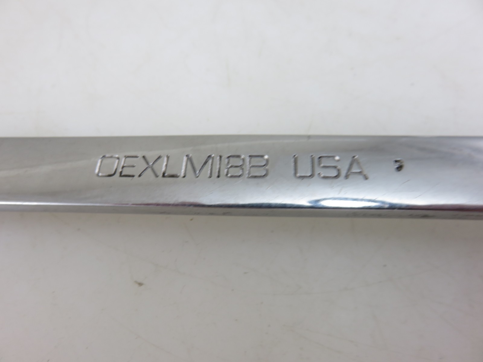 Snap-On OEXLM18B METRIC LONG Combination Wrench 18mm