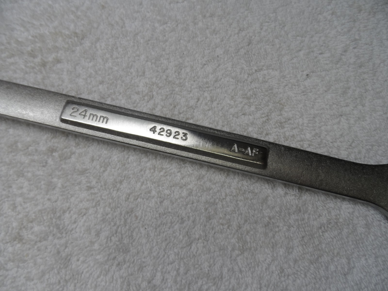 Craftsman Metric MM Combination Wrench, 12pt, 24mm – Part # 42923 A-AF