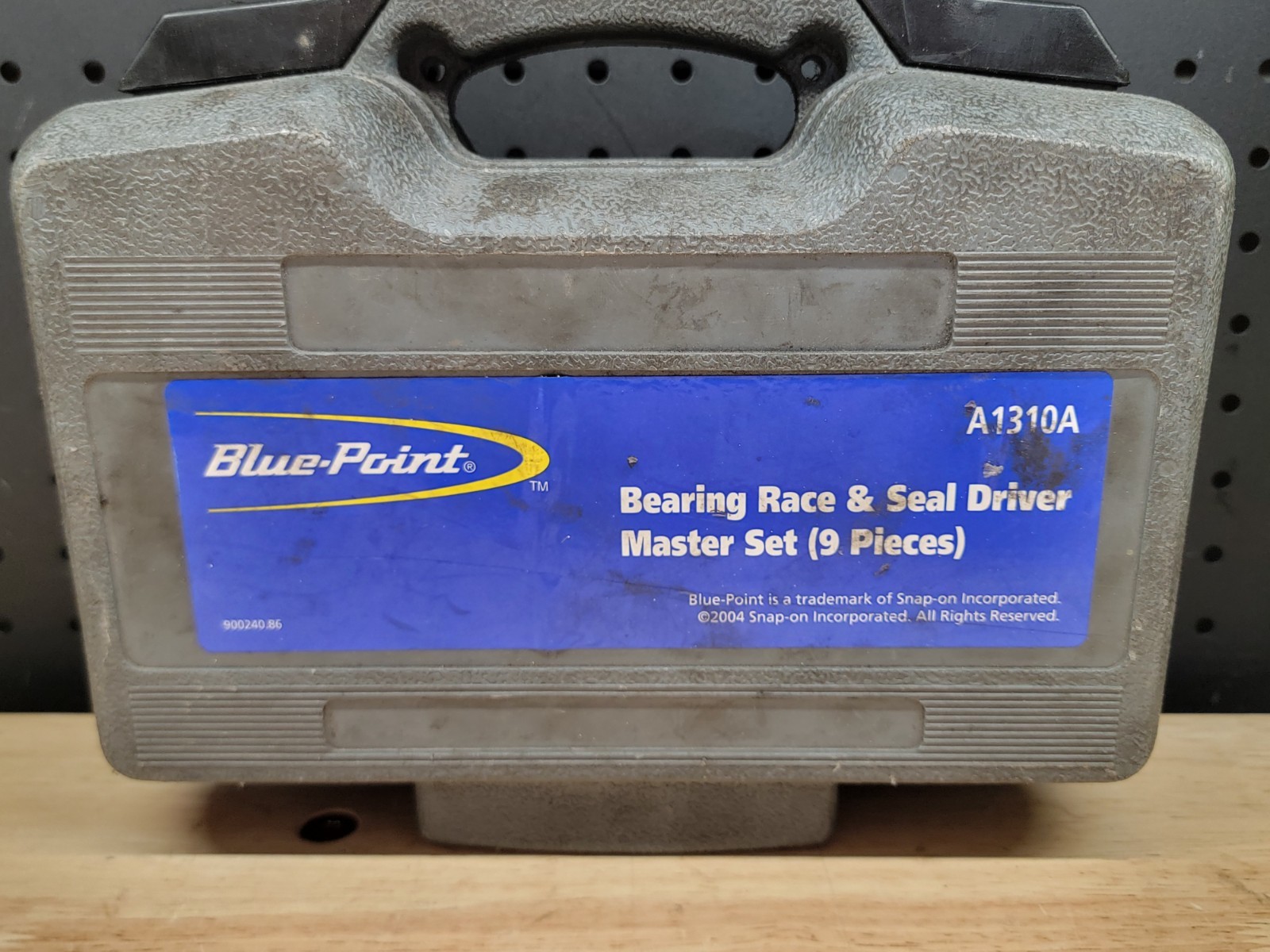 Blue-Point A1310A 9 Piece Aluminum Bearing Race & Seal Driver Master Set *READ*