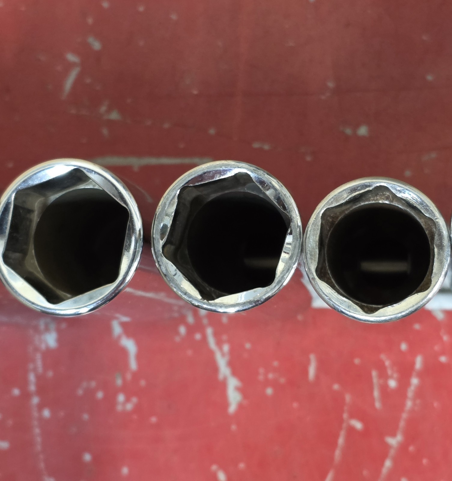Snap-on 1/2″ Drive 13pc Deep Chrome Socket Set 6pt 12mm – 24mm 313TSMYA