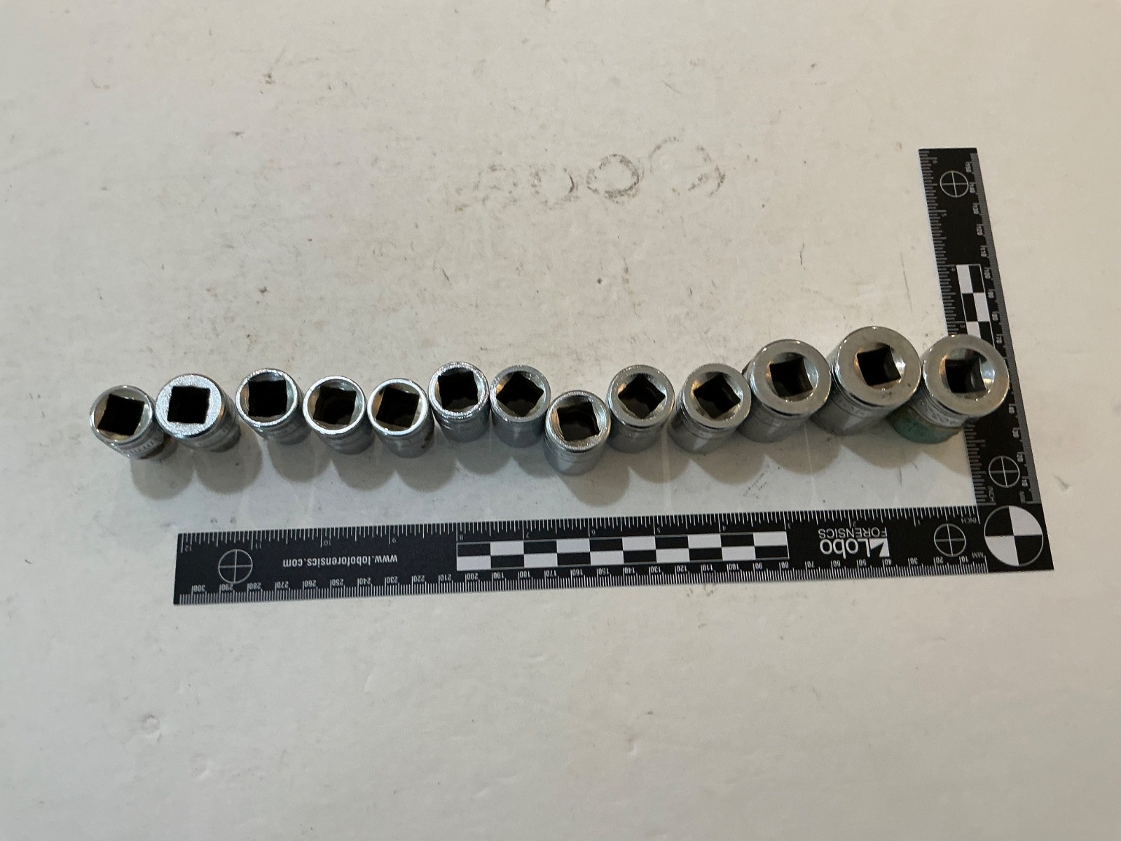 S-K 13 pc 1/2″ drive shallow metric 12pt socket set 10mm-24mm USA made