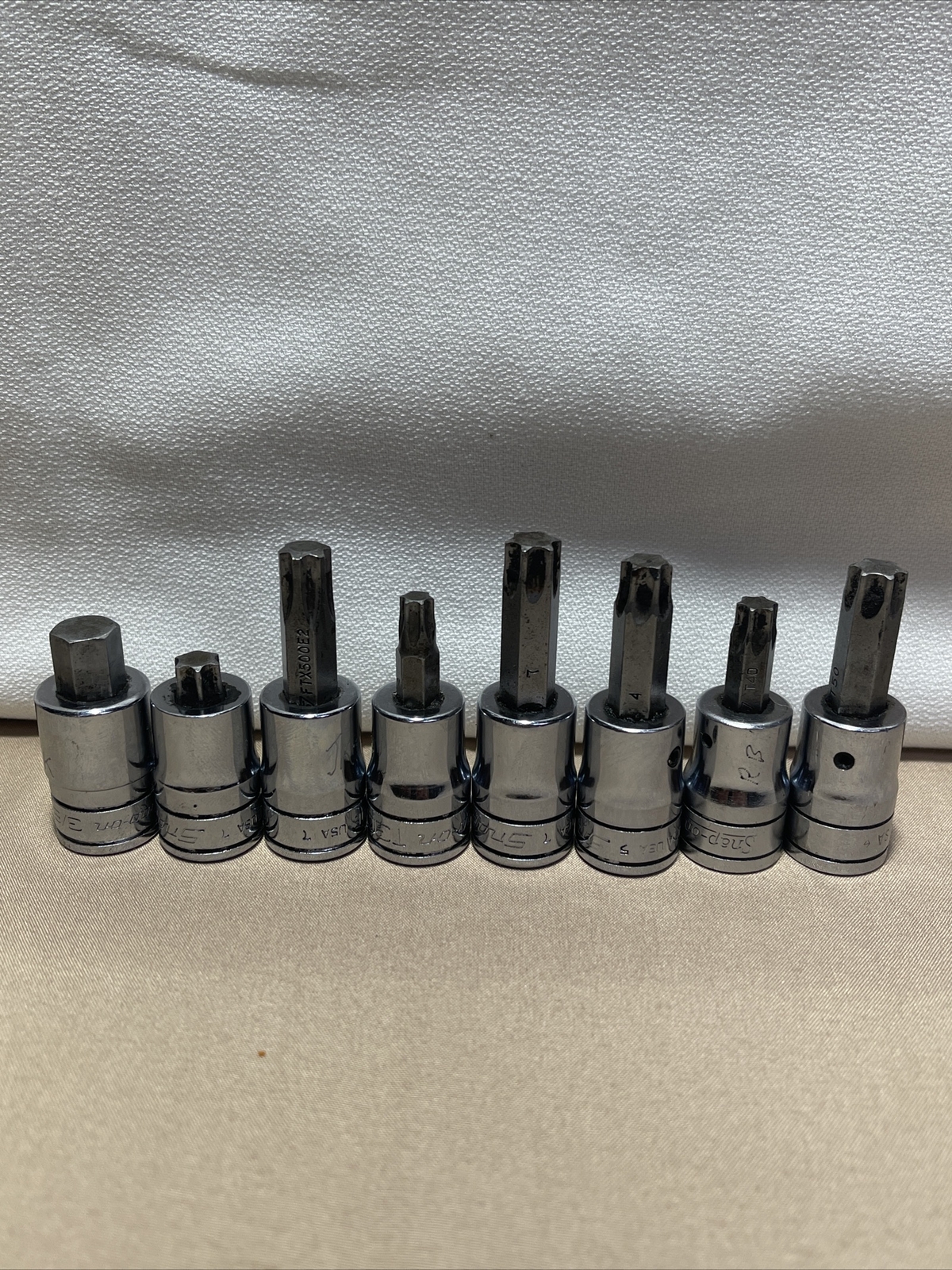 Snap-on Tools USA 3/8″ Drive Torx Sockets LOT/8 Set
