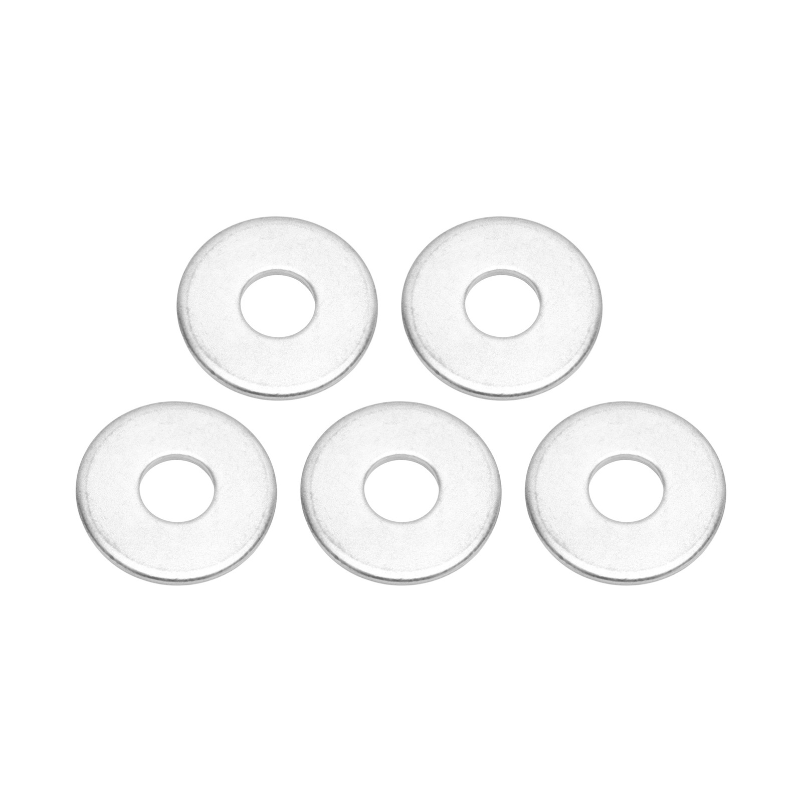 For universal flat washers 25mm ID 67.5mm OD silver steel 5pcs