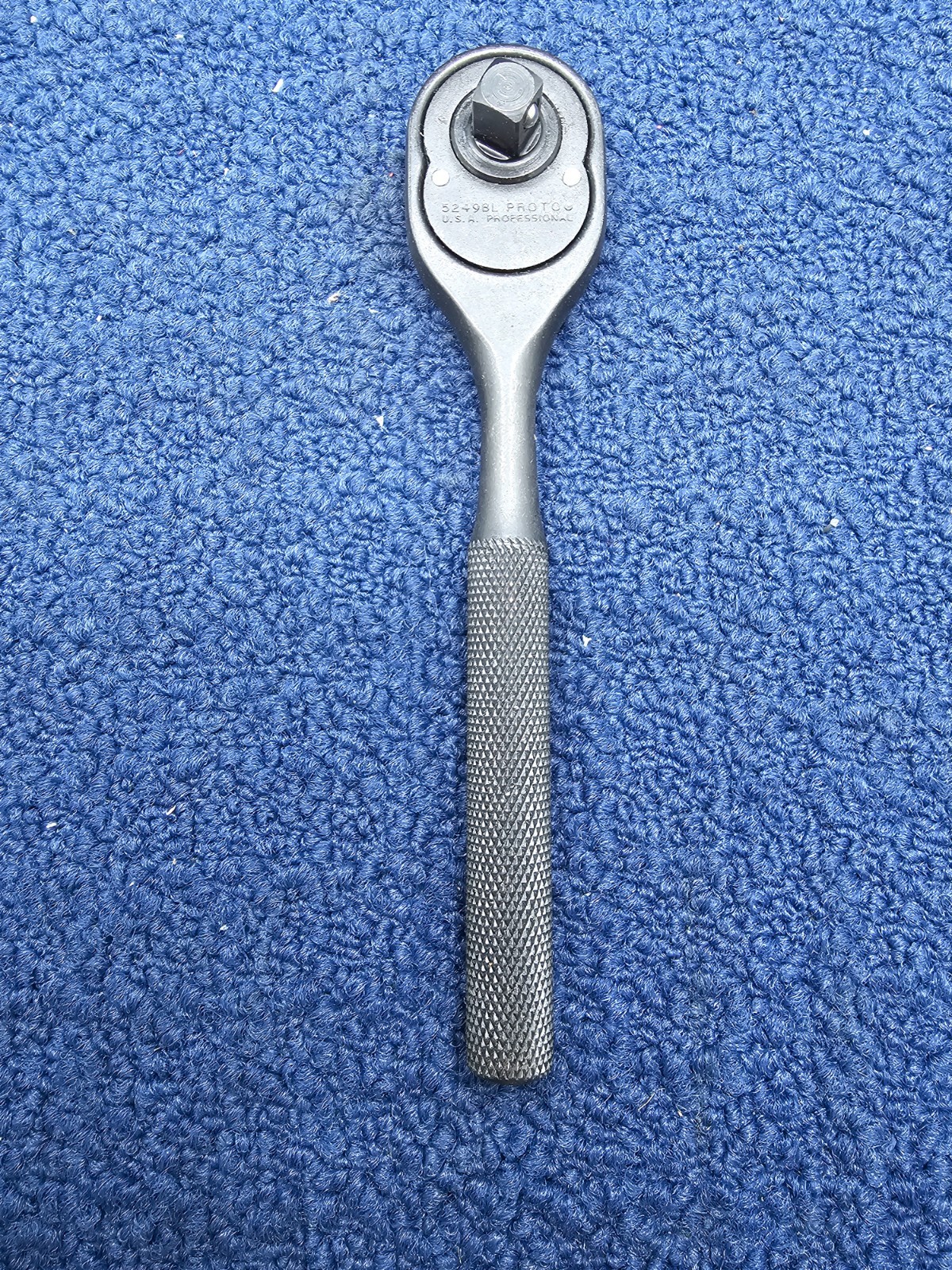Proto 5249BL: 3/8” Pear Shaped Head Black Oxide Ratchet