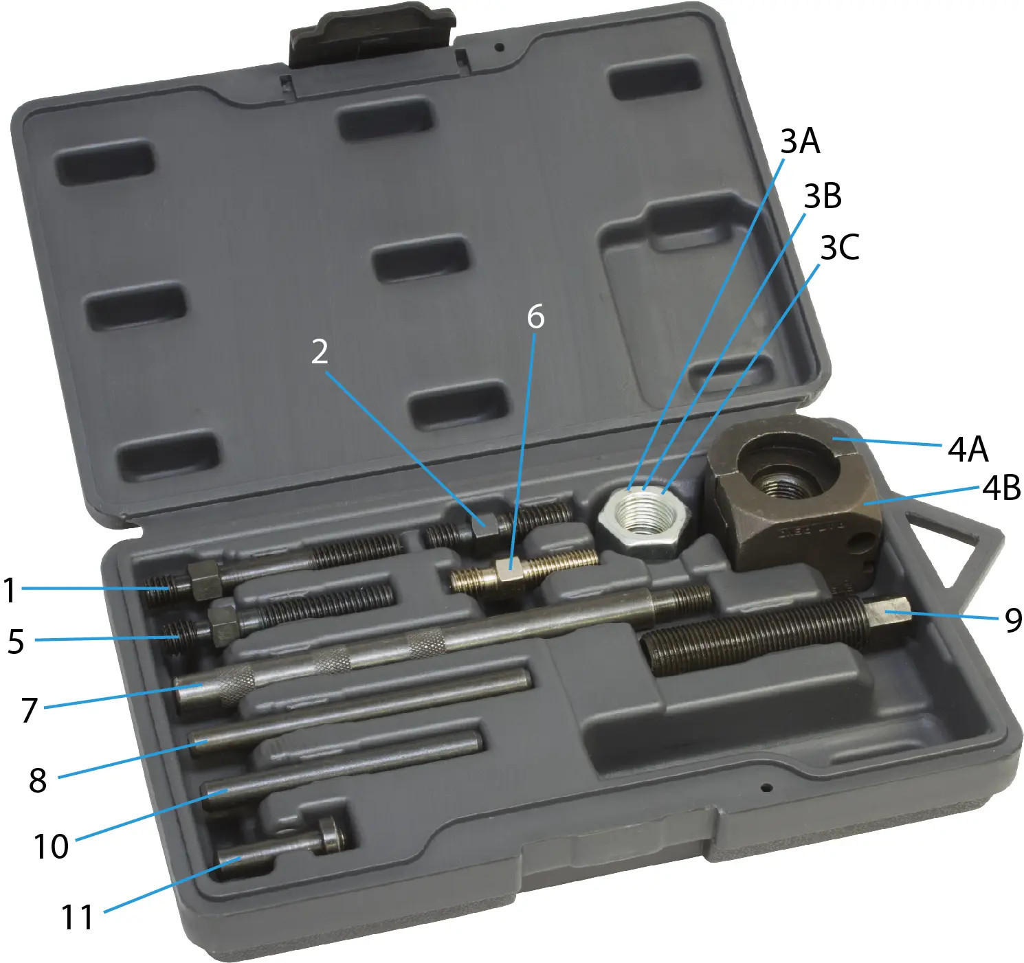 Lsile Tools 39000 No Slip Pulley Puller New