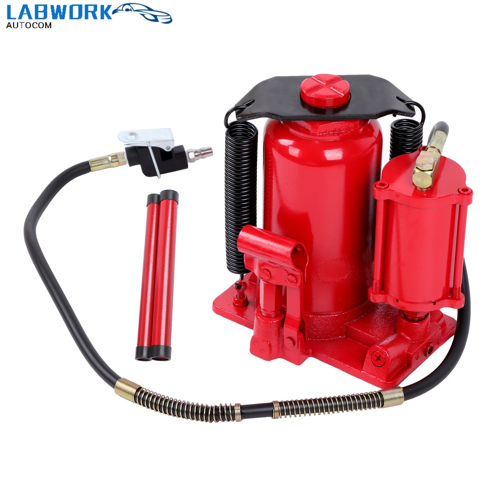 Air Hydraulic Bottle Jack 20 Ton Manual 44000lbs Heavy Duty Auto Truck RV Repair