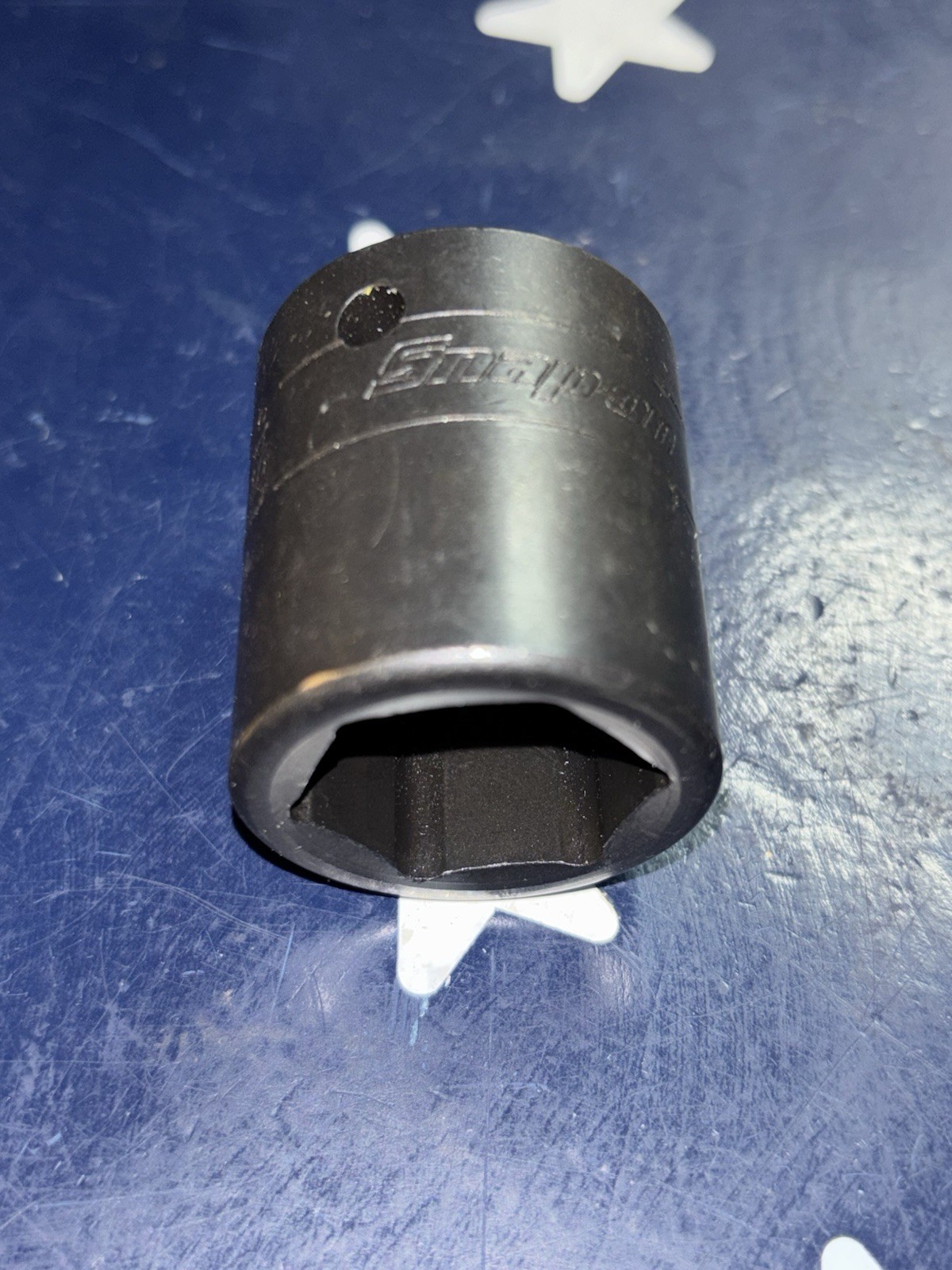 Snap-On 7/8” Shallow Impact Socket 1/2” Drive 6-Point SAE 7/8in IM280