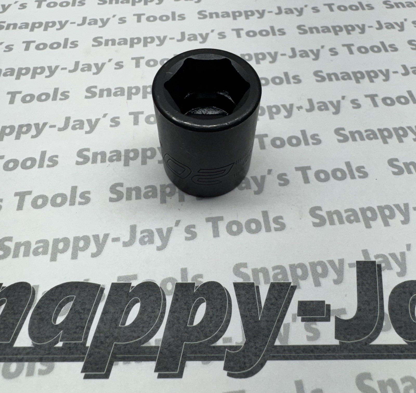 Snap-on Tools USA NEW 1/2″ Drive 20mm Metric 6pt Shallow Impact Socket IMM200
