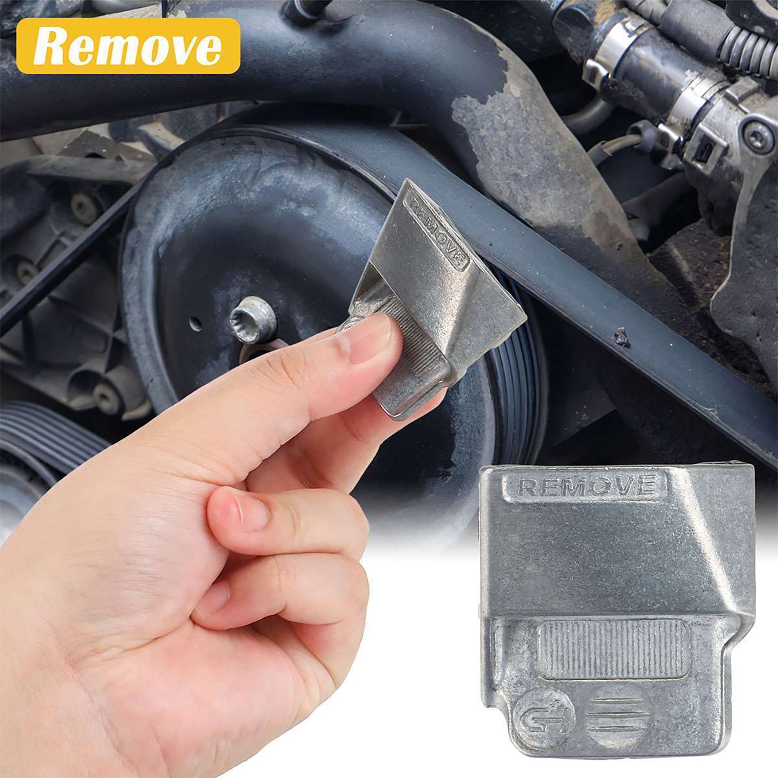 2* Universal Stretch Belt Remover & Installer Tool Kit For Car Auto Truck