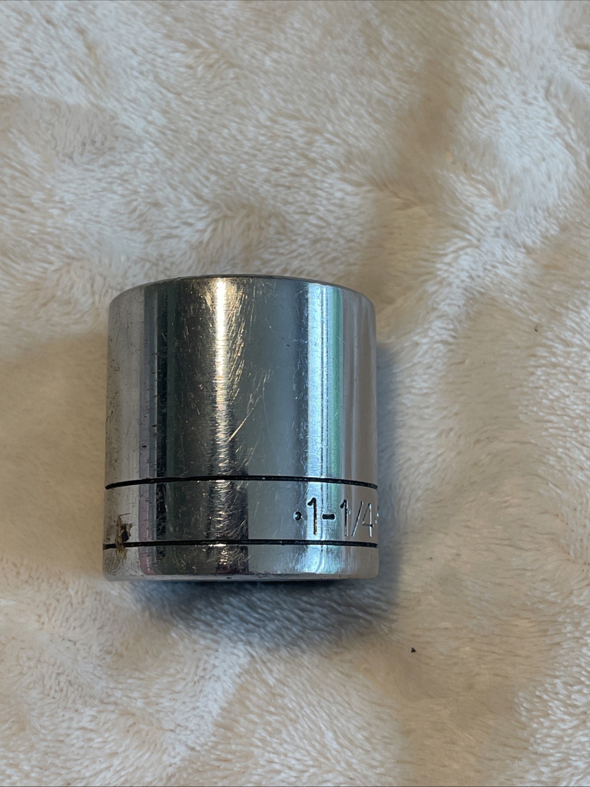 Vintage S-K 1 1/4″ Socket 12 Point 1/2″ Drive 40140 Made in USA Fast Ship!